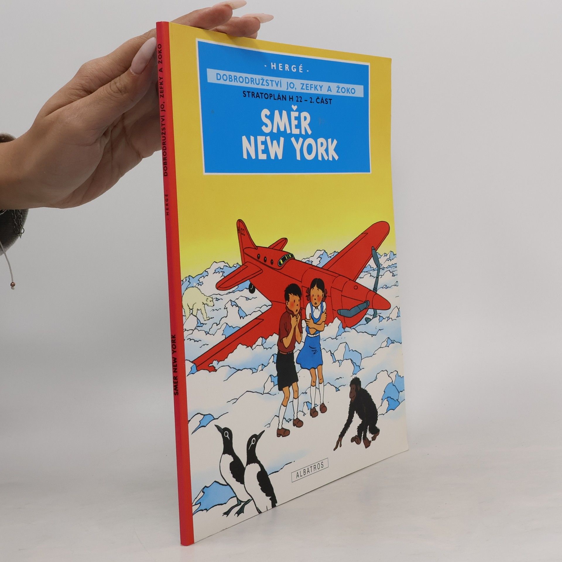 Hergé Stratoplán H 22. 2. část. Směr New York