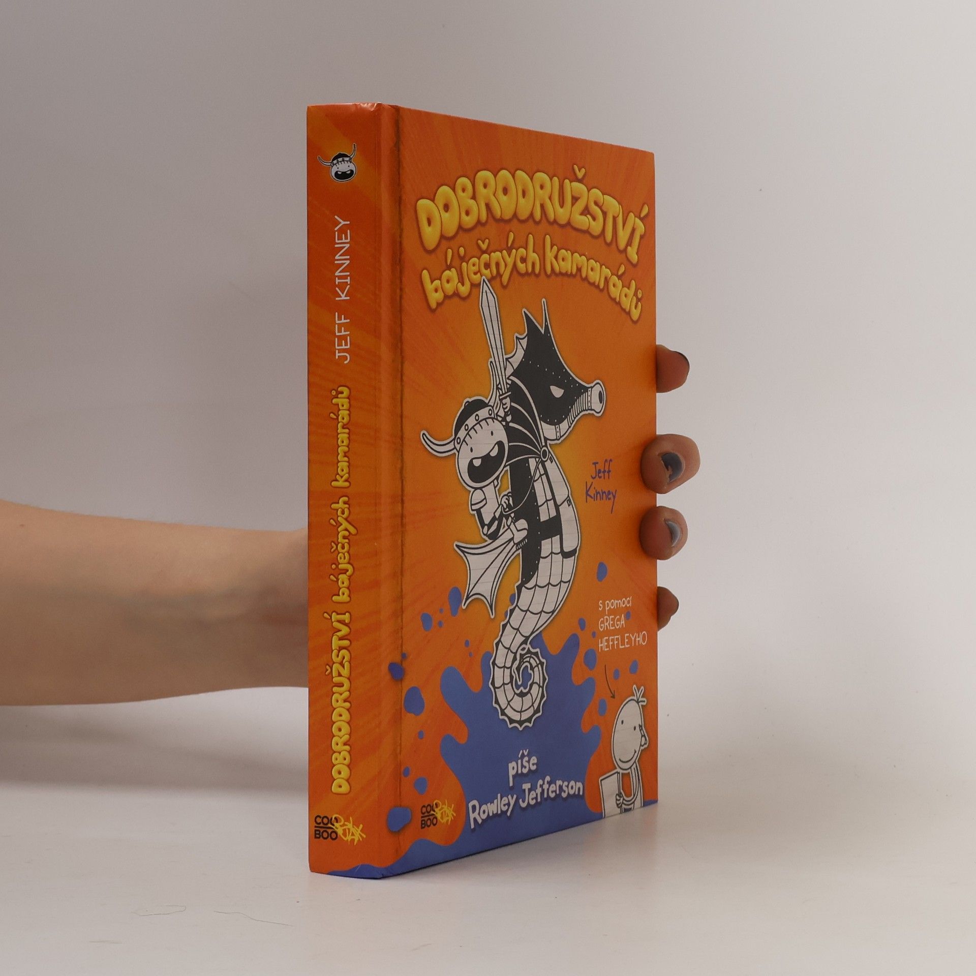 Jeff Kinney Dobrodružství báječných kamarádů. Píše Rowley Jefferson
