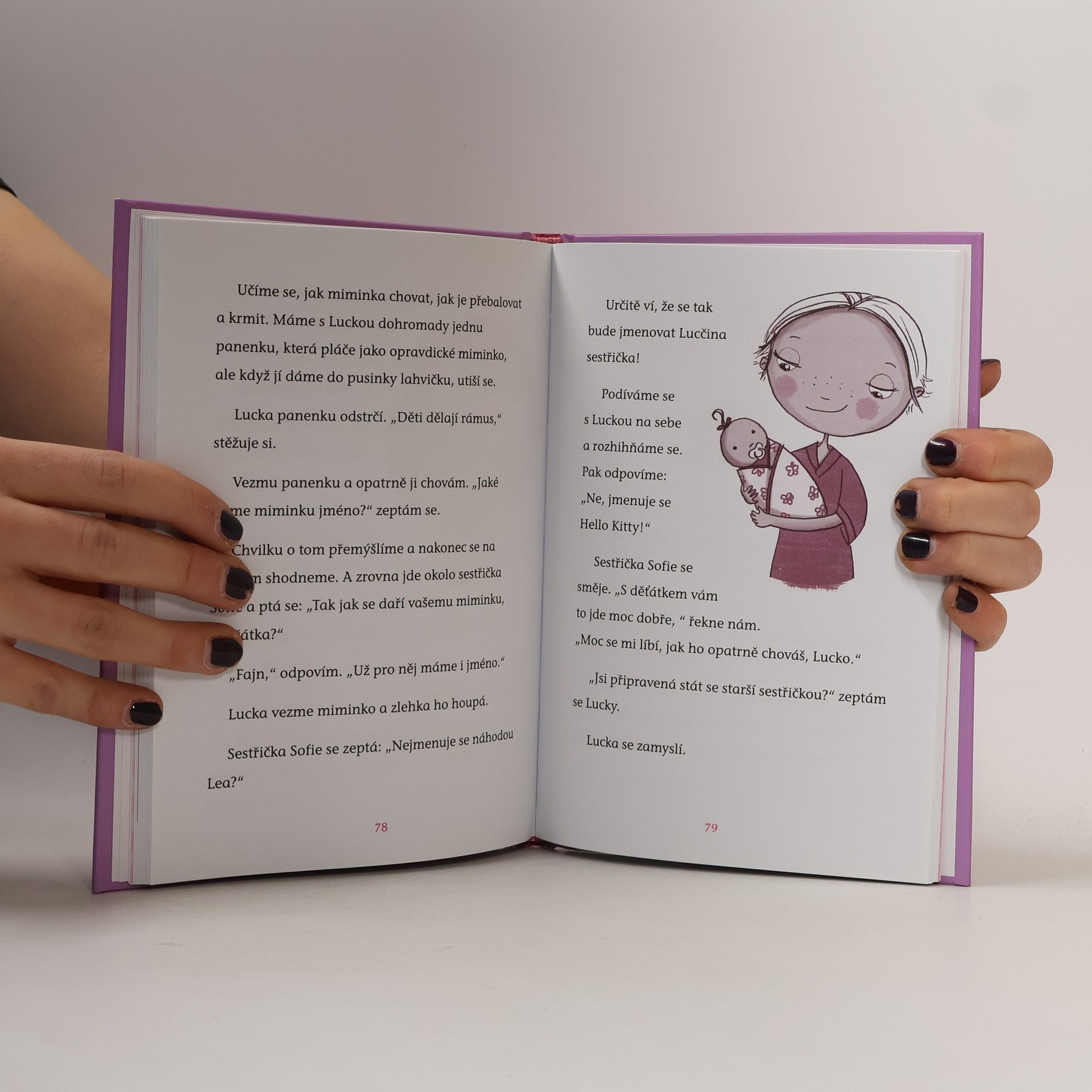 Marci Peschke Káťa Líbezná. Na oslavách princezna