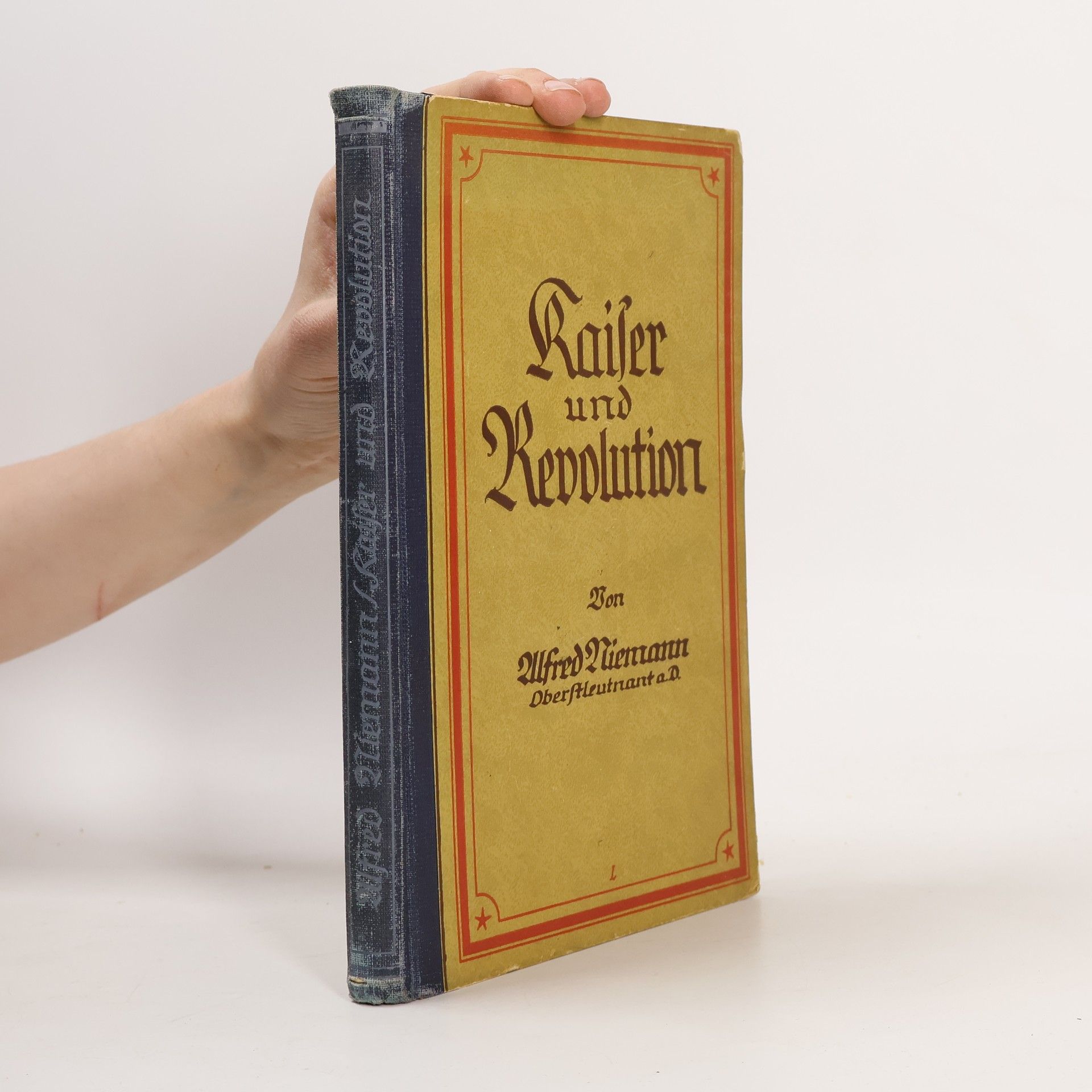 Alfred Niemann Kaiser und Revolution