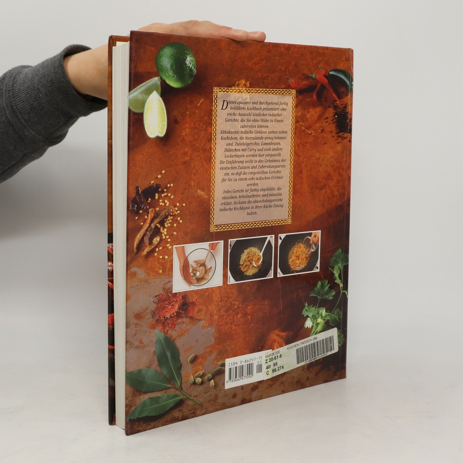 Veronica Sperling Indisch Kochen. Original- Rezepte, die sicher gelingen