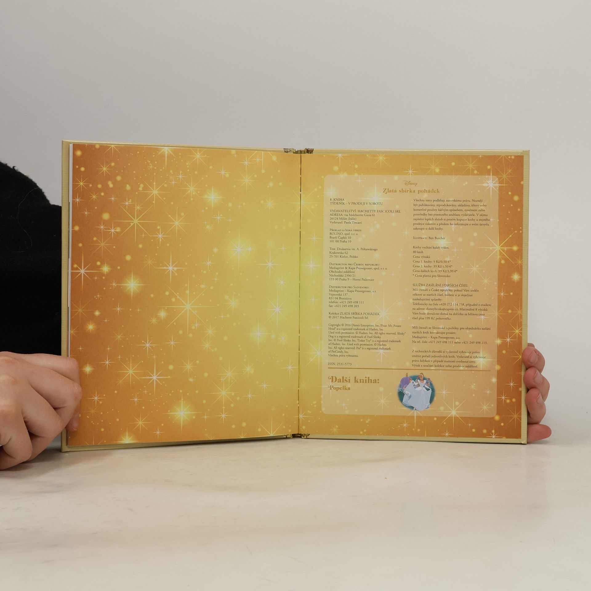 Various authors Zlatá sbírka pohádek 8. Toy Story: Příběh hraček