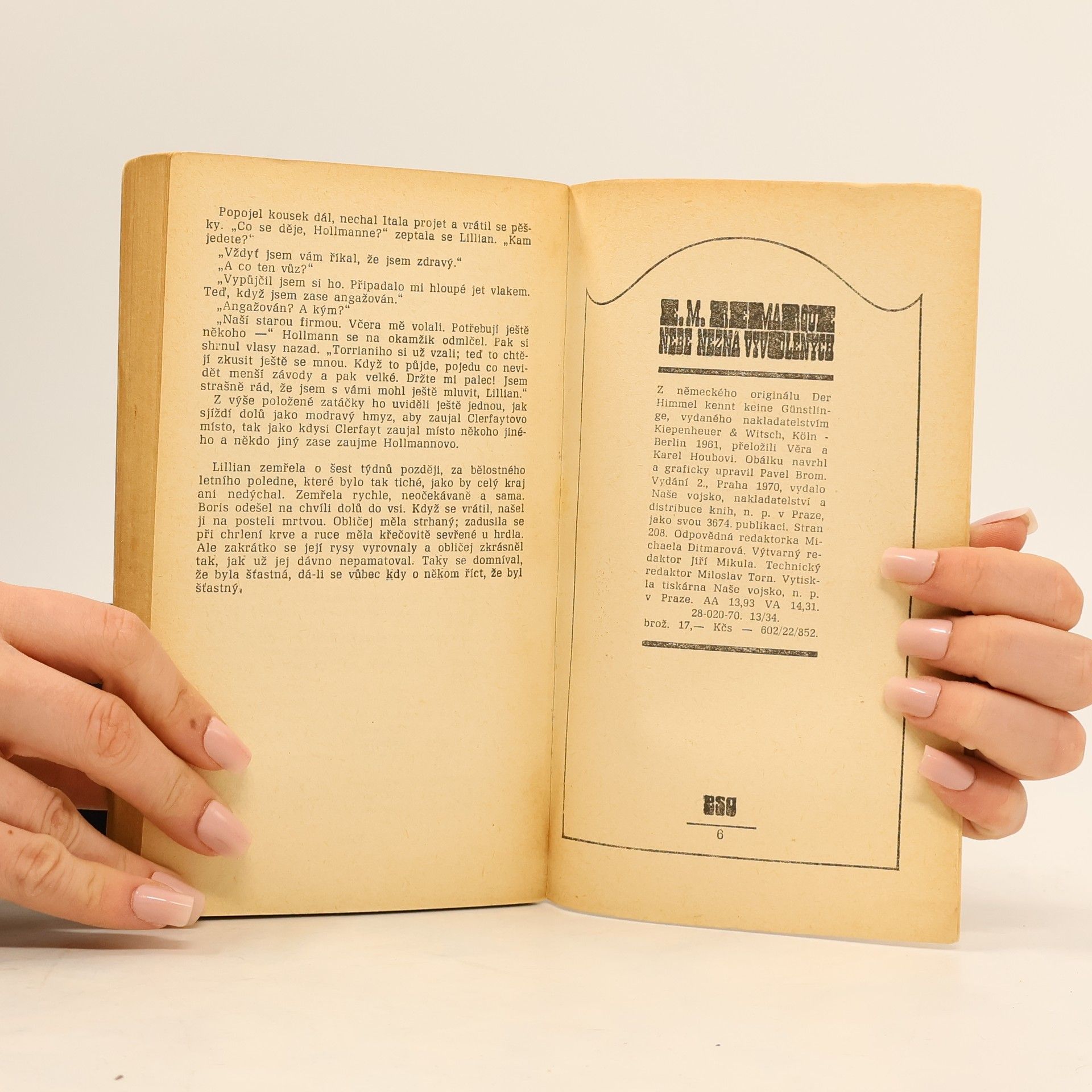 Erich Maria Remarque Nebe nezná vyvolených