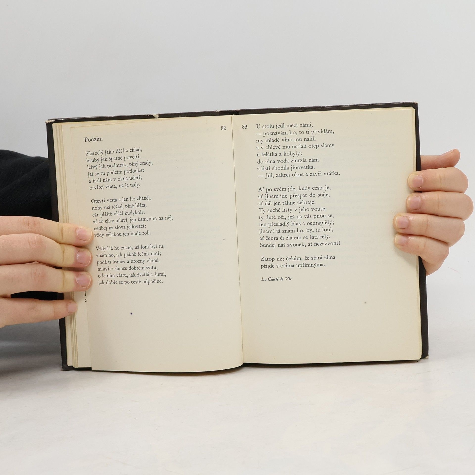 Karel Čapek Francouzská poezie nové doby
