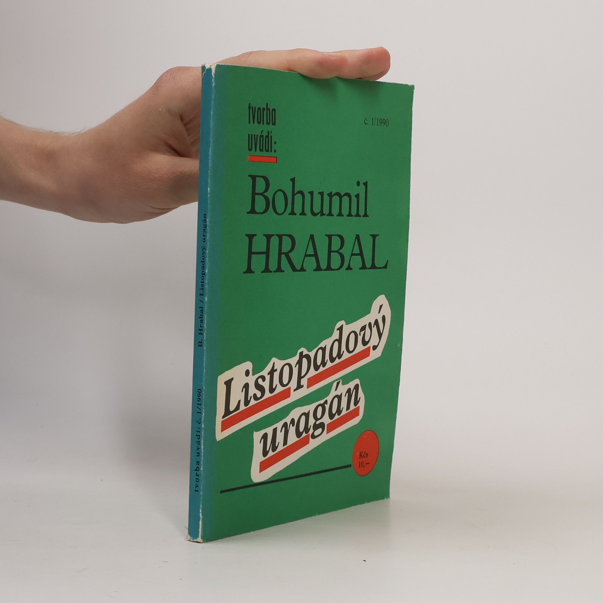 Bohumil Hrabal Listopadový uragán