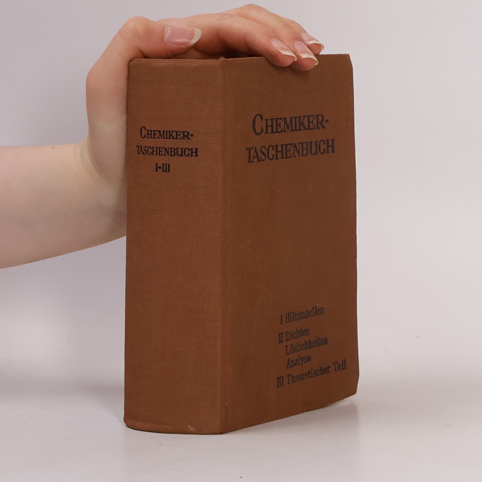 I. Koppel Chemiker-Taschenbuch I-III