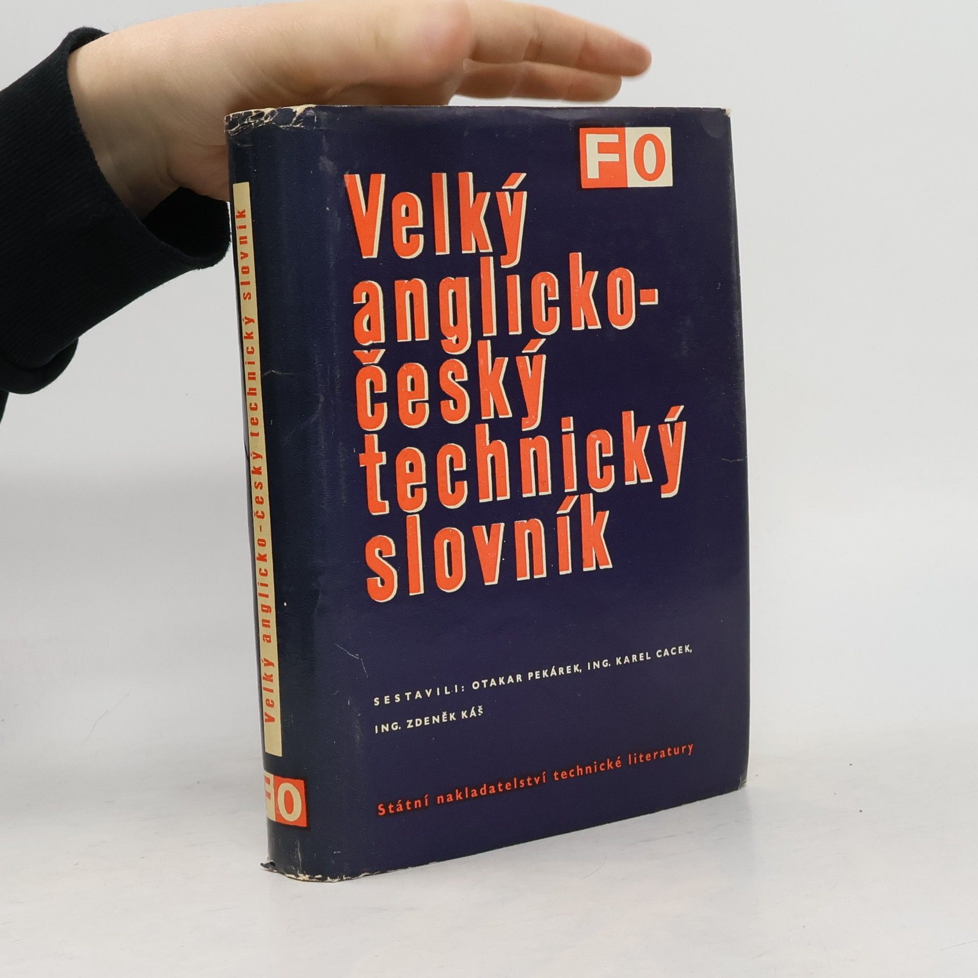 Zdeněk Káš Velký anglicko-český technický slovník. Díl II. (F-O)