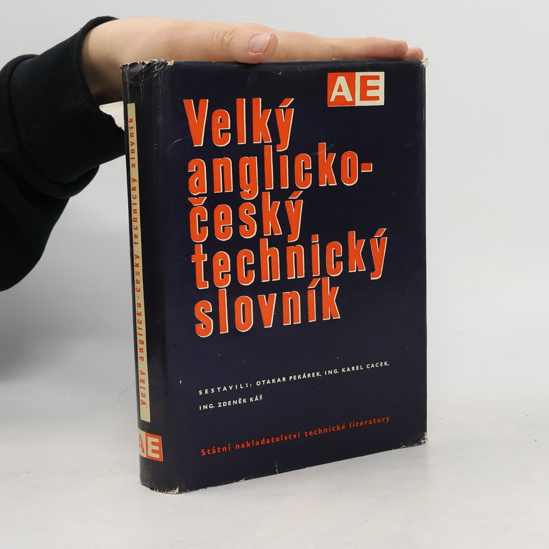 Autorenkollektiv Velký anglicko-český technický slovník I. A-E