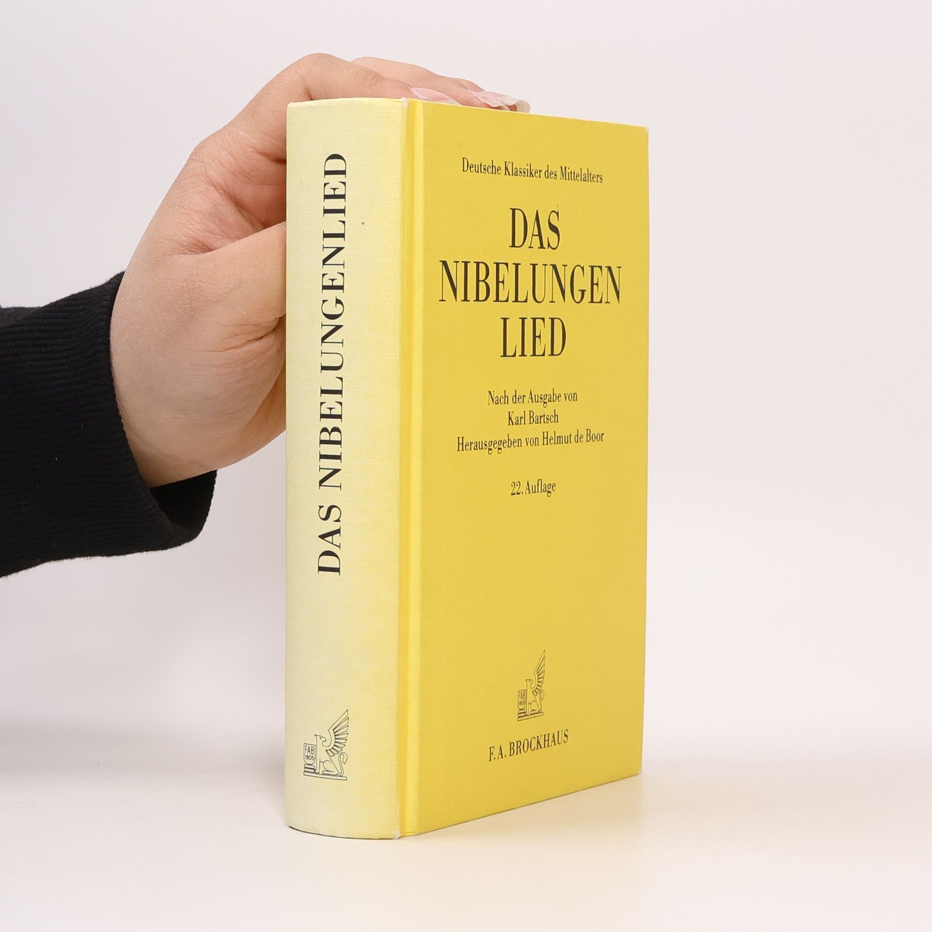Helmut de Boor Das Nibelungenlied