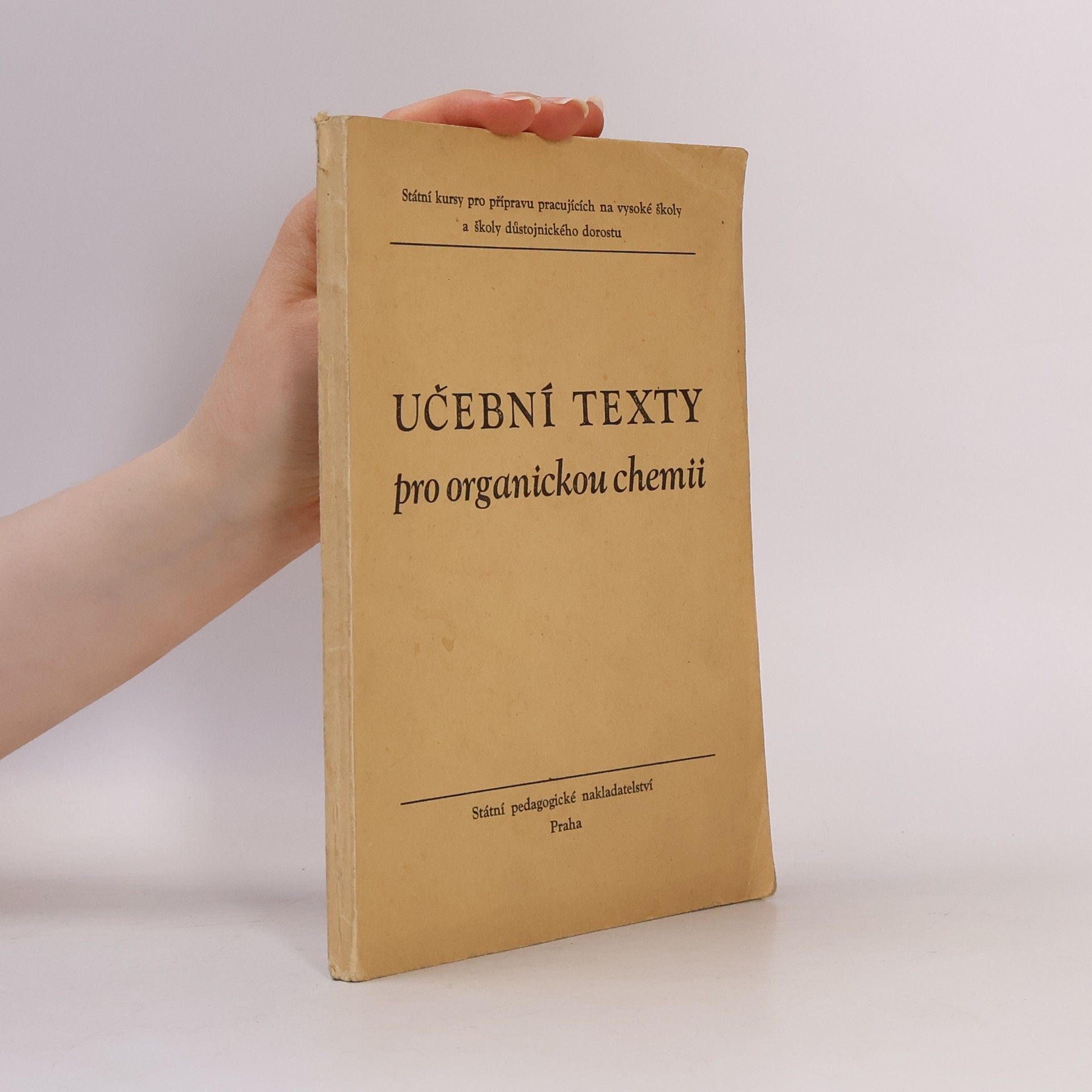 František Petrů Učební texty pro organickou chemii