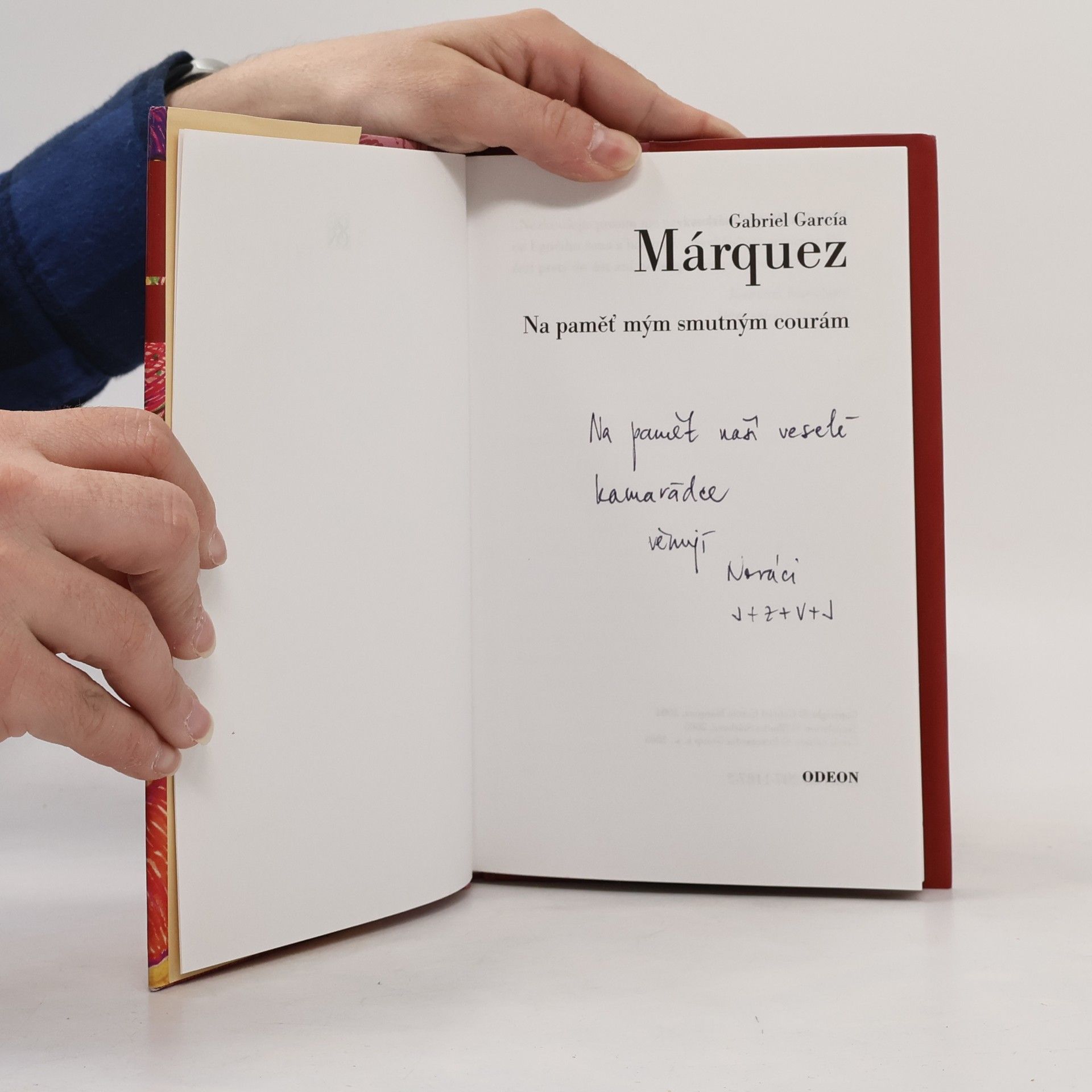 Gabriel García Márquez Na paměť mým smutným courám