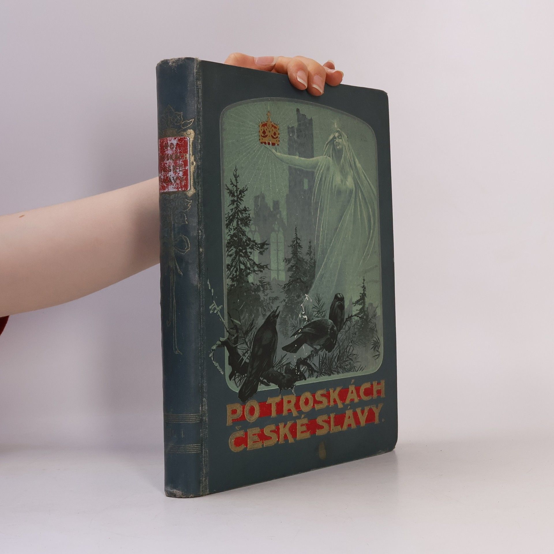 Ot Schäfer Po troskách české slávy : hrady, zámky a tvrze české, jich založení, dějiny, pověsti a poklady umělecké I