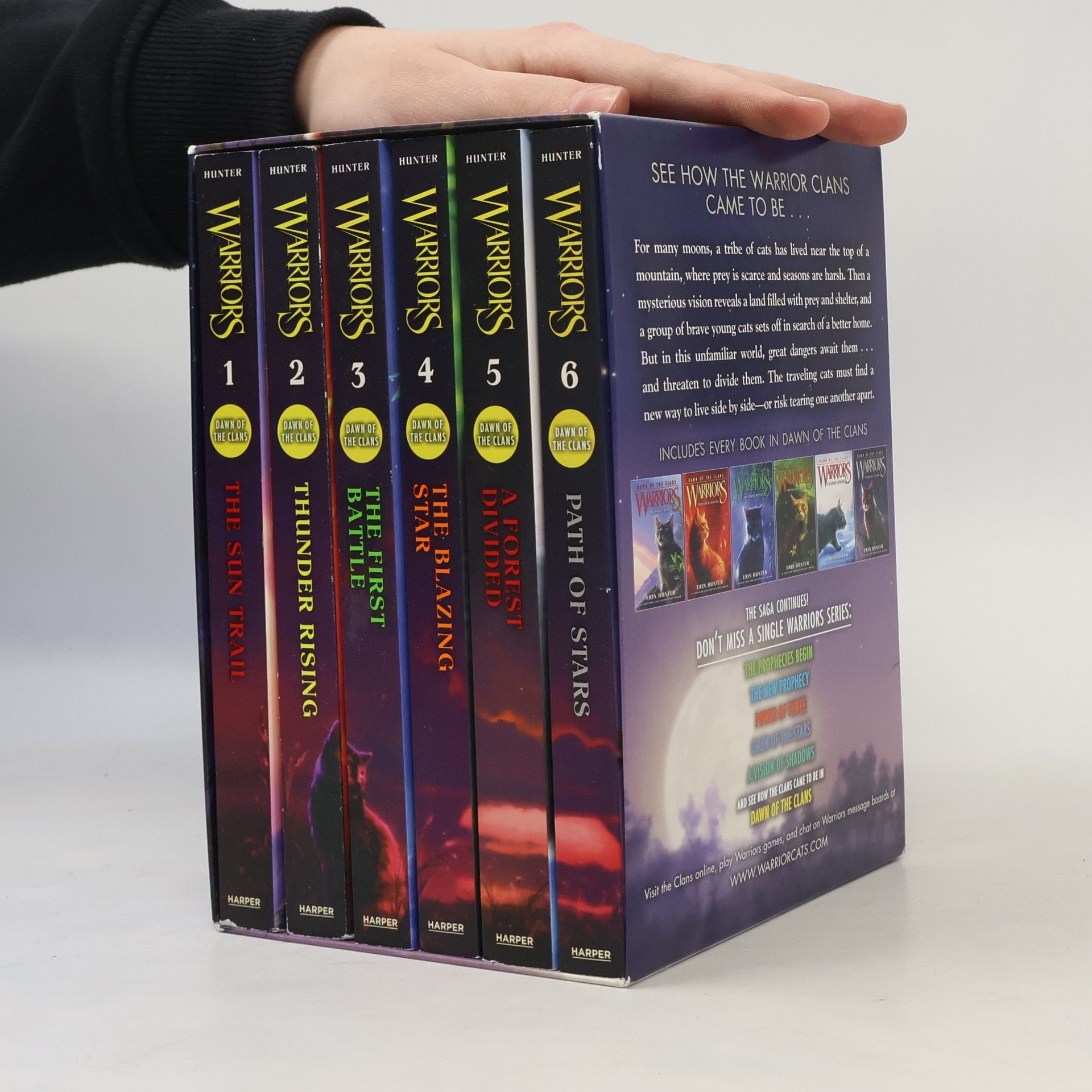 Erin Hunter Warriors 1-6