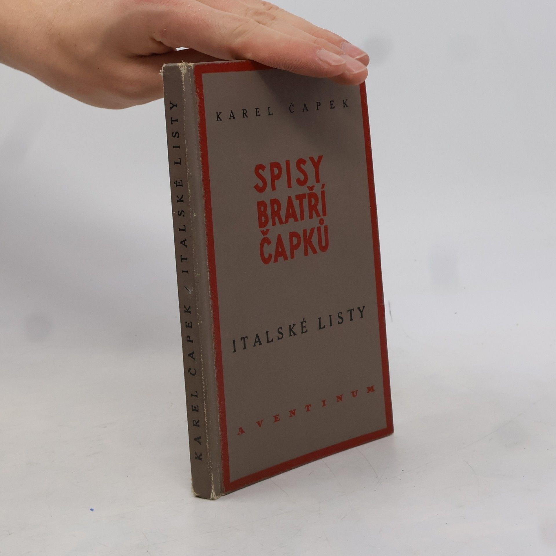 Karel Čapek Italské listy
