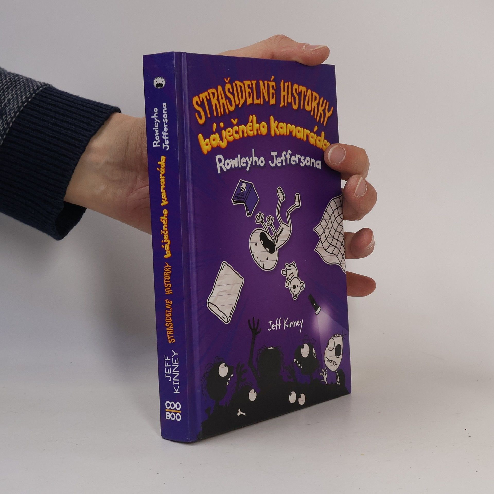 Jeff Kinney Strašidelné historky báječného kamaráda Rowleyho Jeffersona