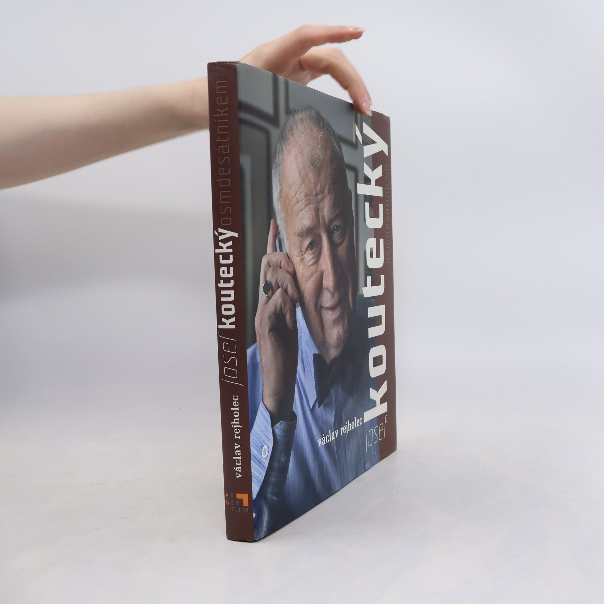 Václav Rejholec Josef Koutecký osmdesátníkem