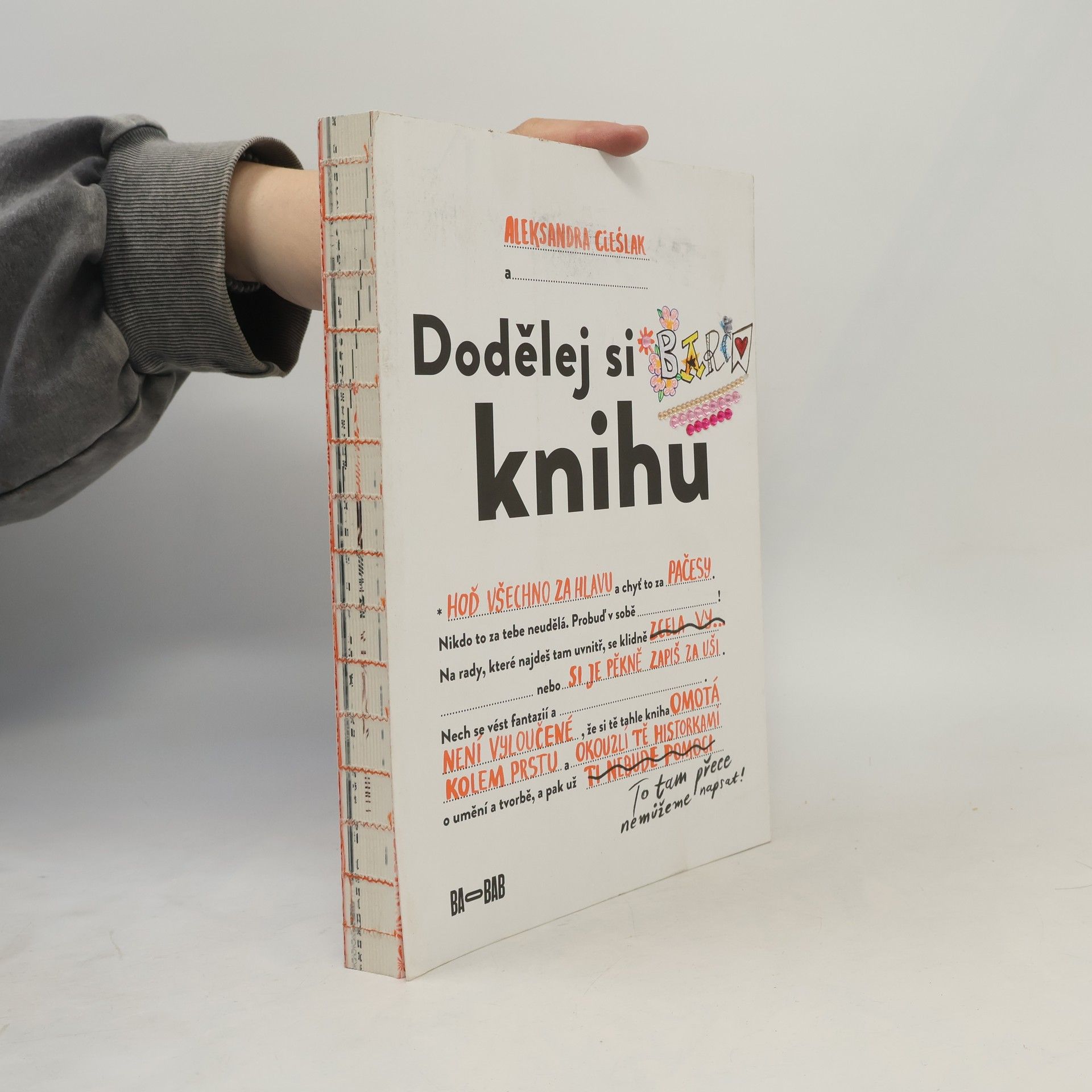 Aleksandra Cieślak Dodělej si knihu