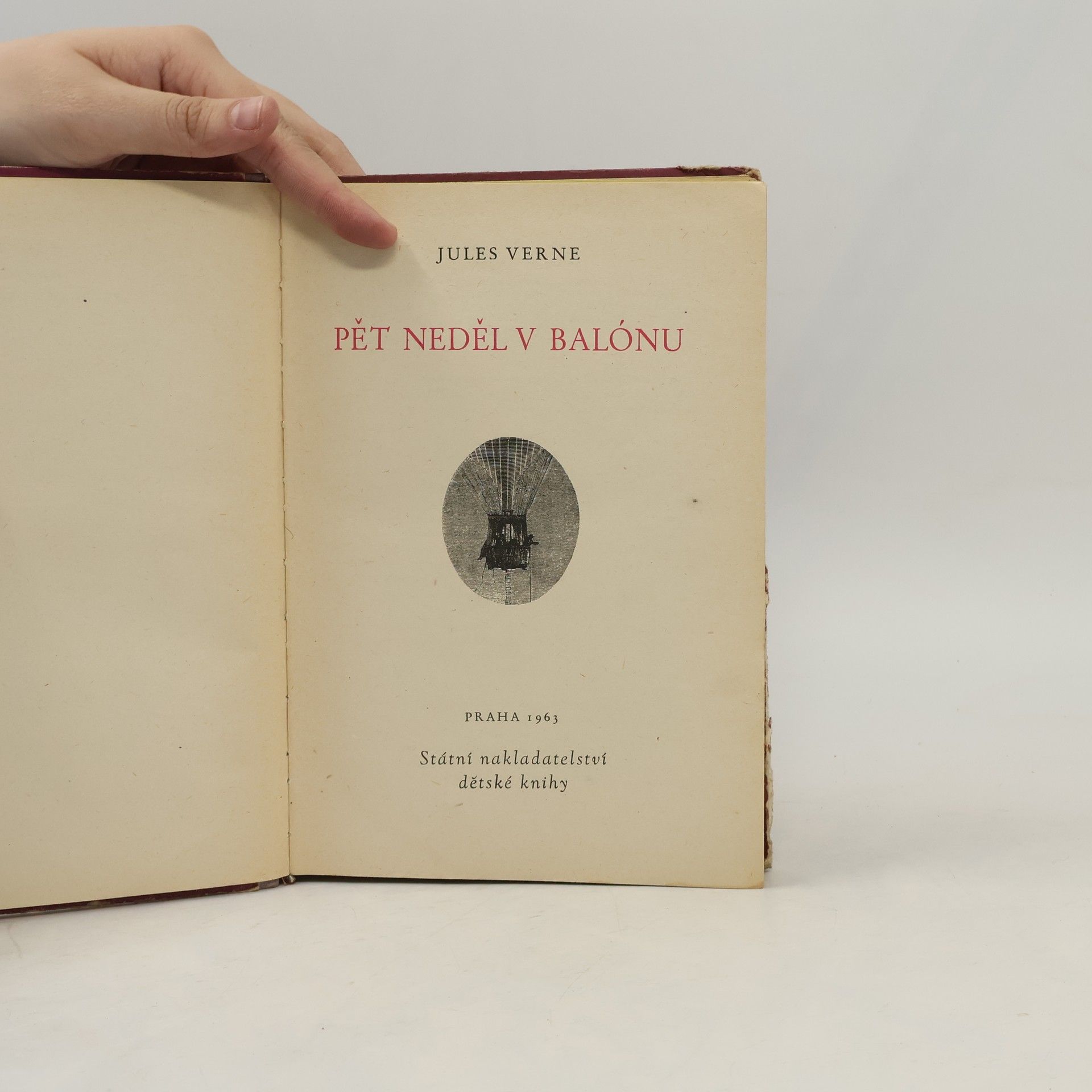 Jules Verne Pět neděl v balónu