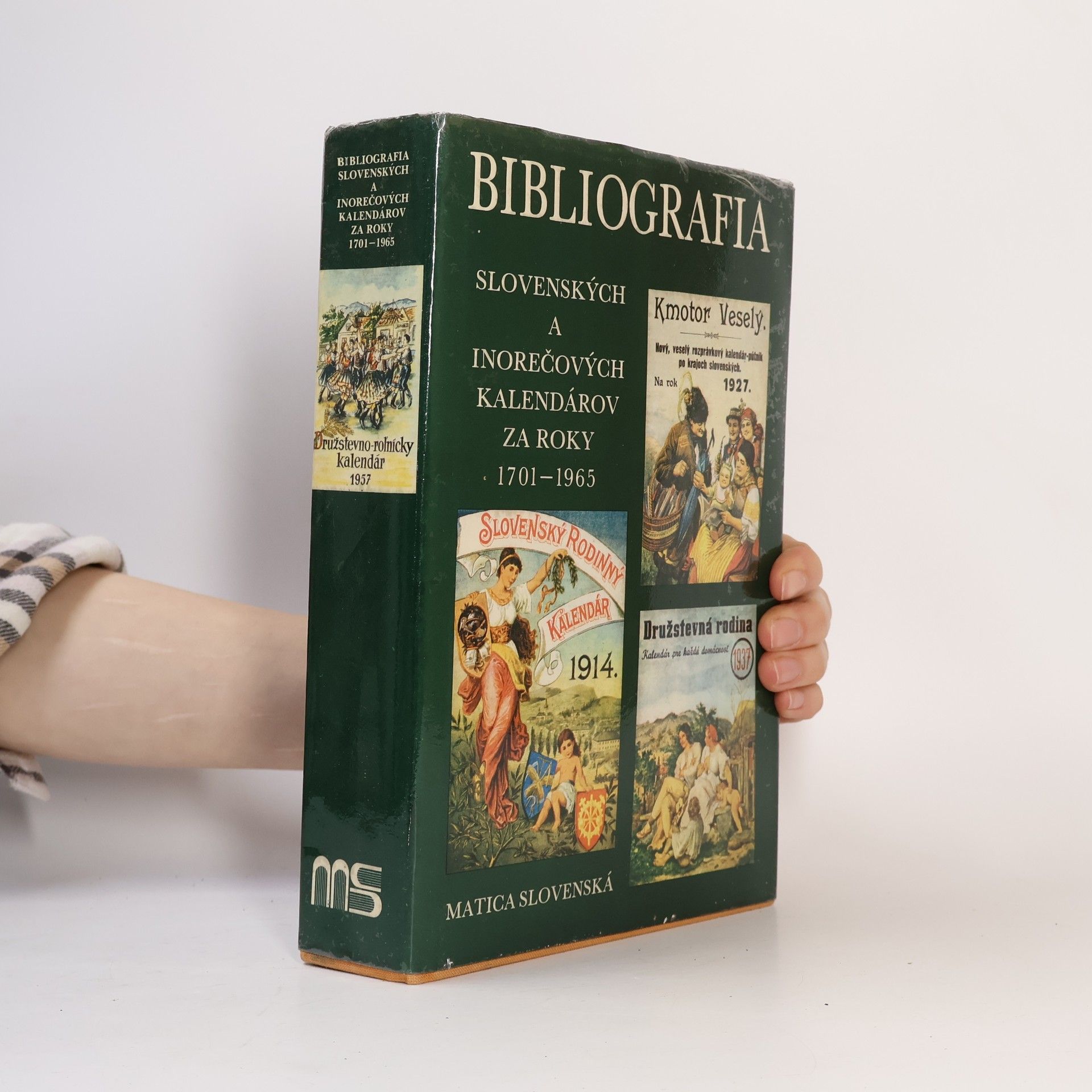 Tatiana Vančová Bibliografia slovenských a inorečových kalendárov za roky 1701-1965