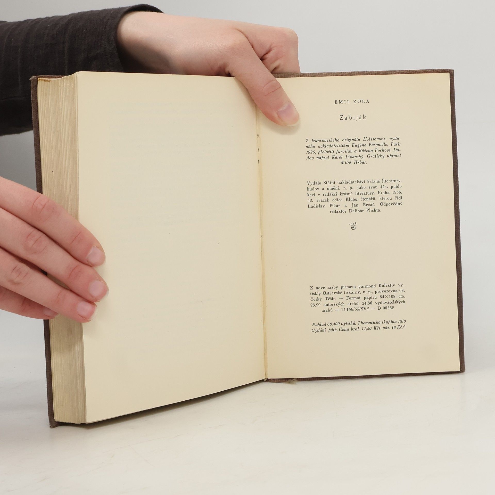 Émile Zola Zabiják