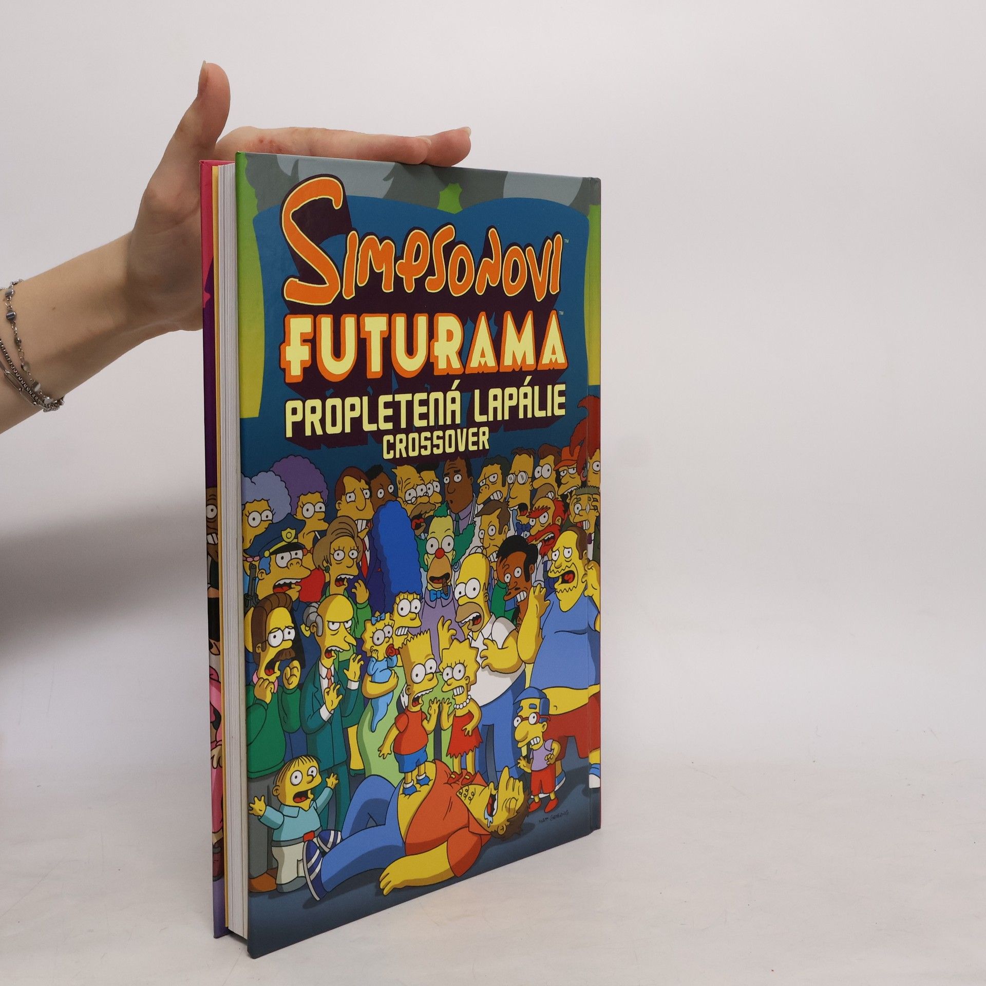 Věra Petrášová Simpsonovi - Futurama. Propletená lapálie: Crossover (s přílohou)