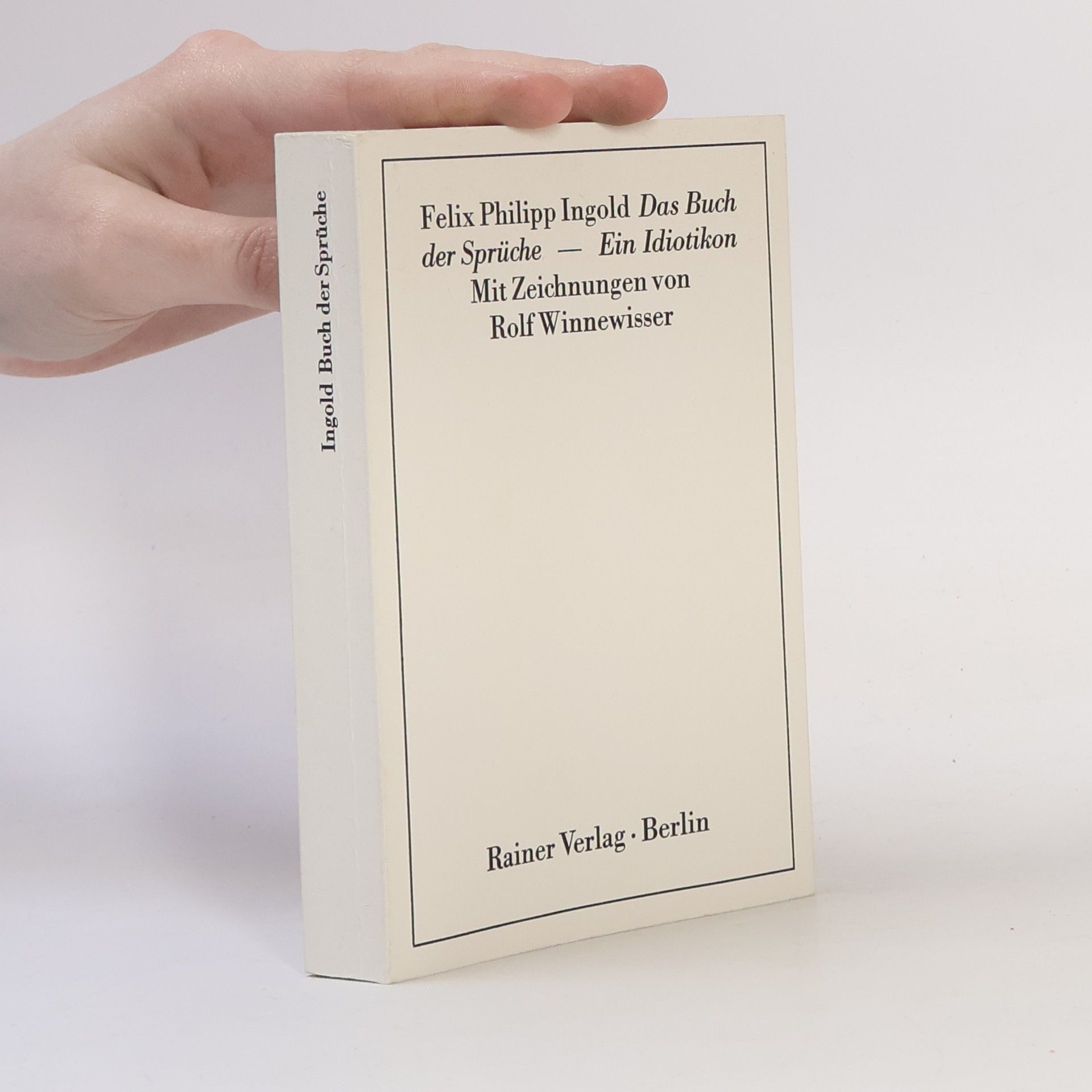 Das Buch der Sprüche