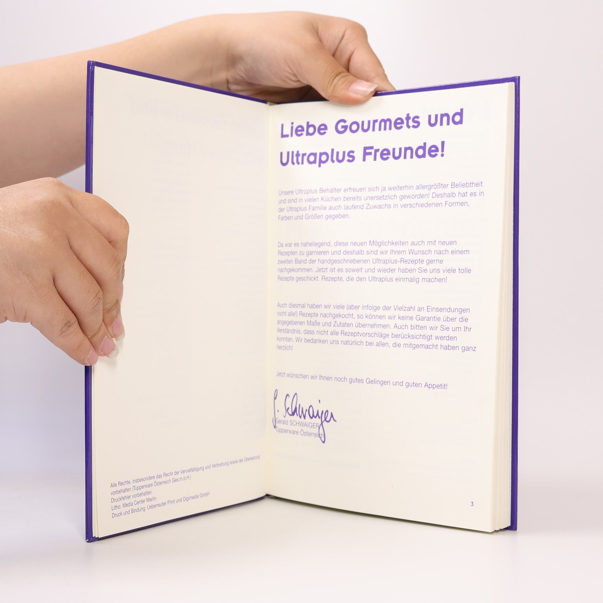 Various authors Unsere Ultraplus Lieblingsrezepte II.