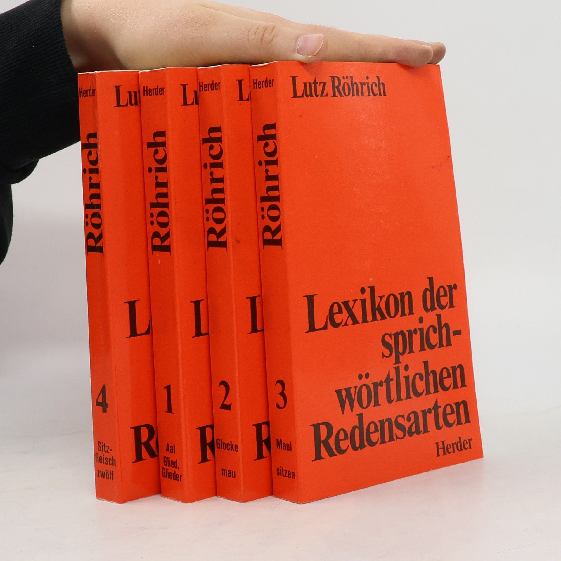 Lutz Röhrich Lexikon der sprichwörtlichen Redensarten