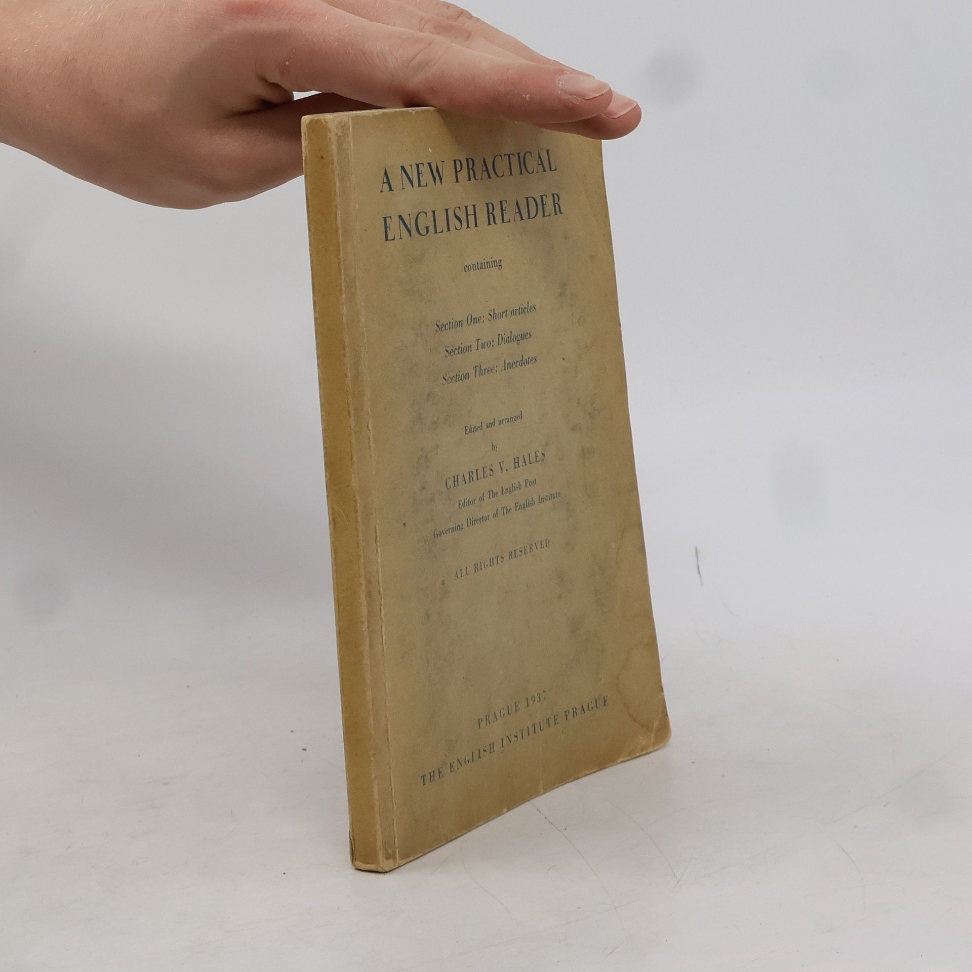 Charles V. Hales A New Practical English Reader