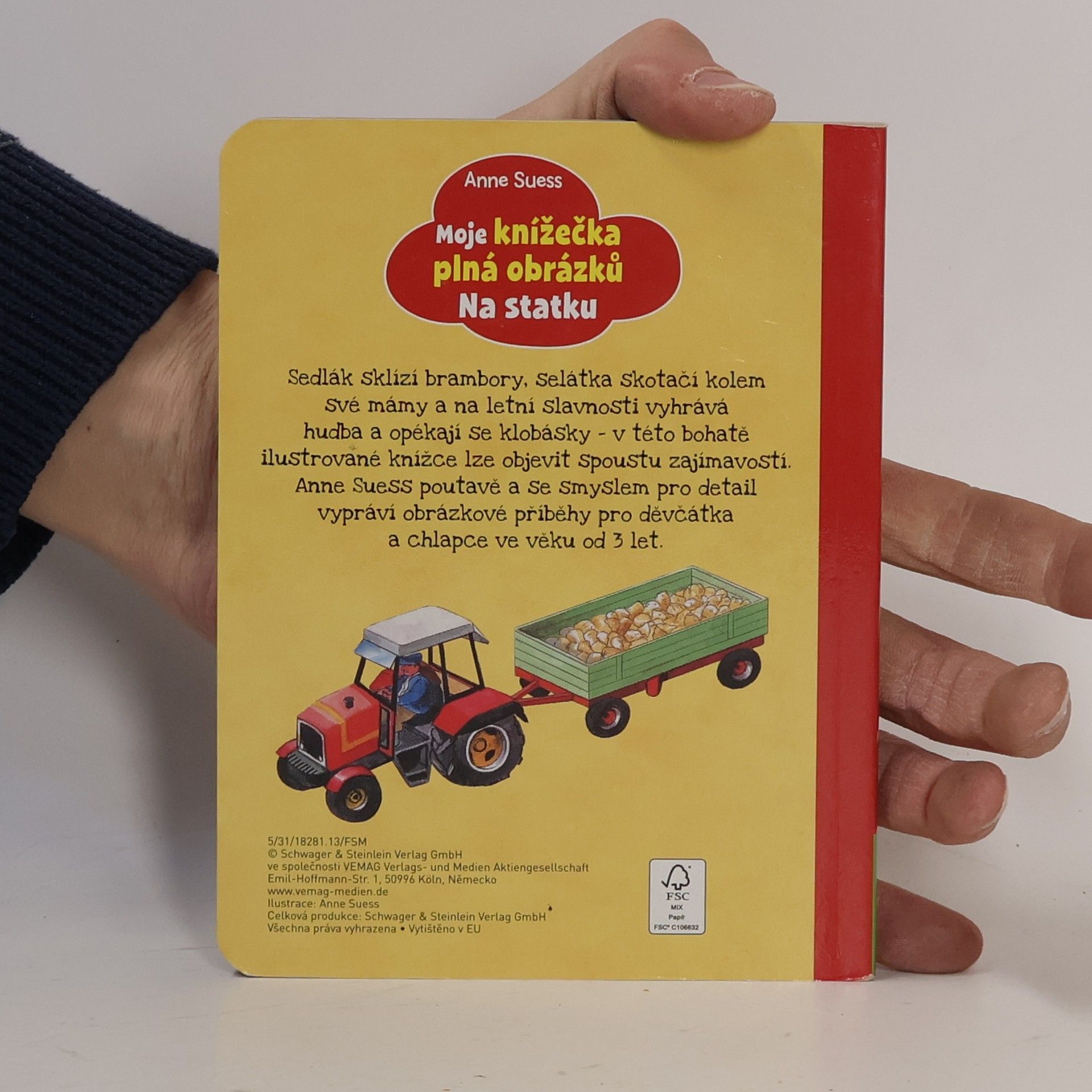 Anne Suess Moje knížečka plná obrázků. Na statku