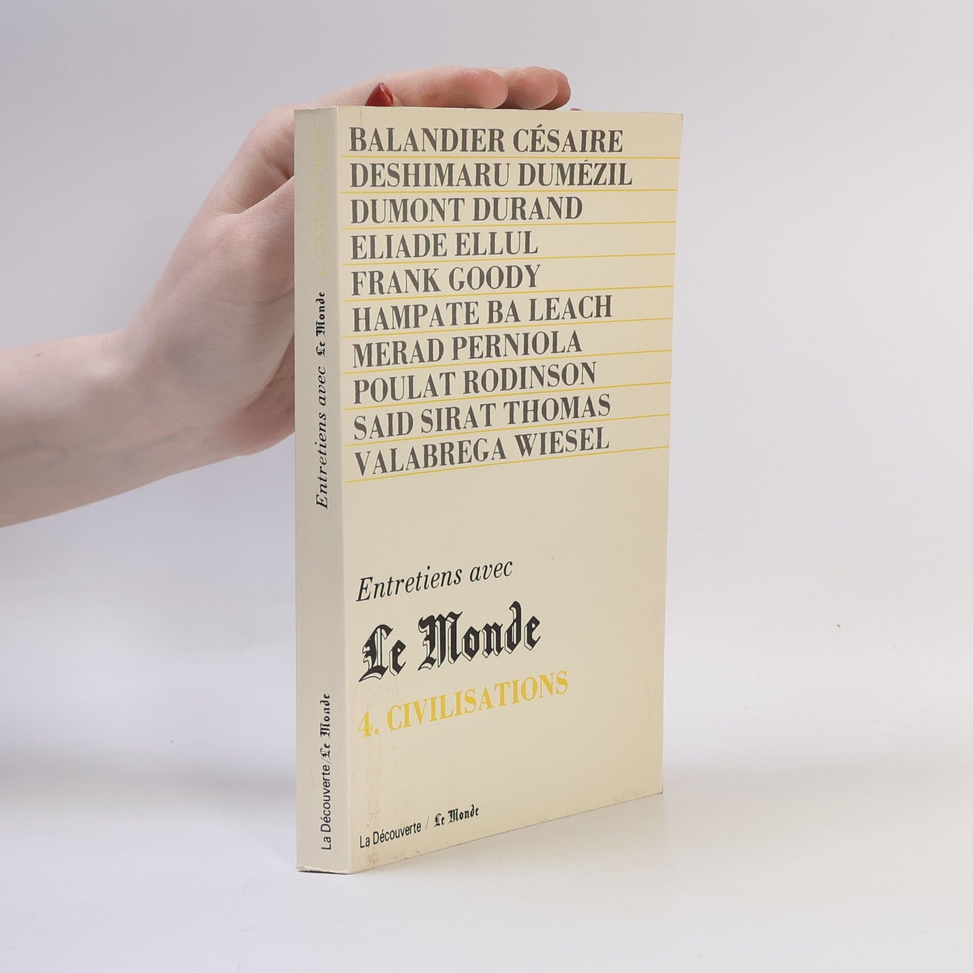 Entretiens avec Le Monde