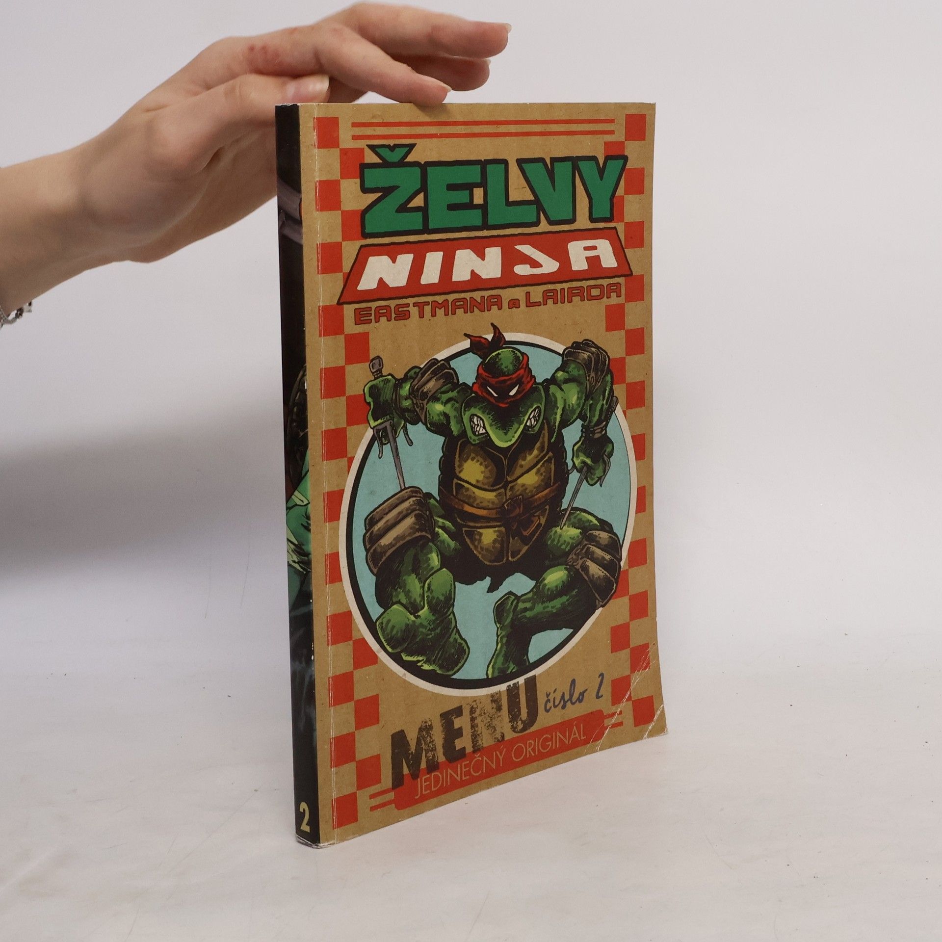 Kevin B. Eastman Želvy Ninja Eastmana a Lairda. Menu číslo 2
