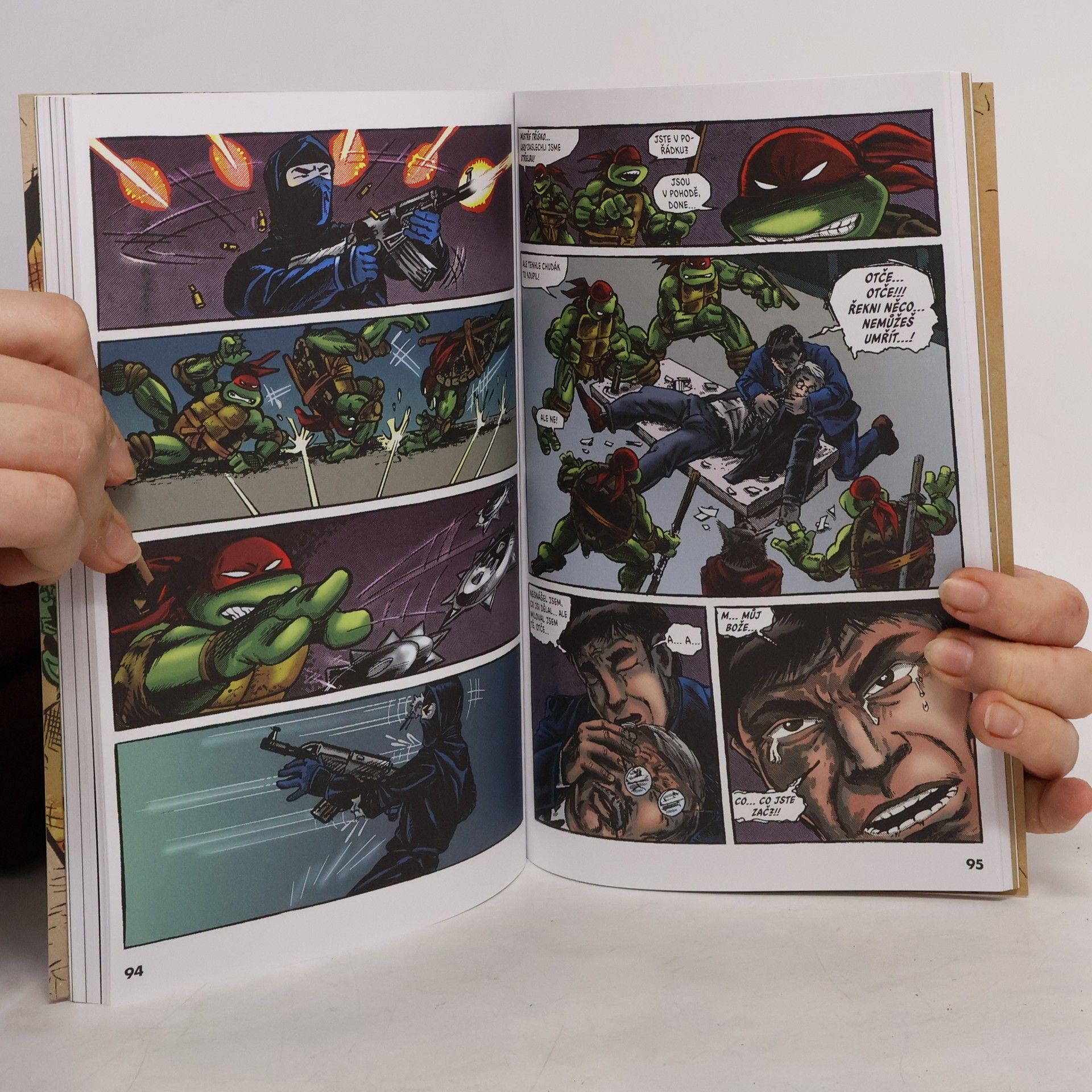 Kevin B. Eastman Želvy Ninja: Menu číslo 3