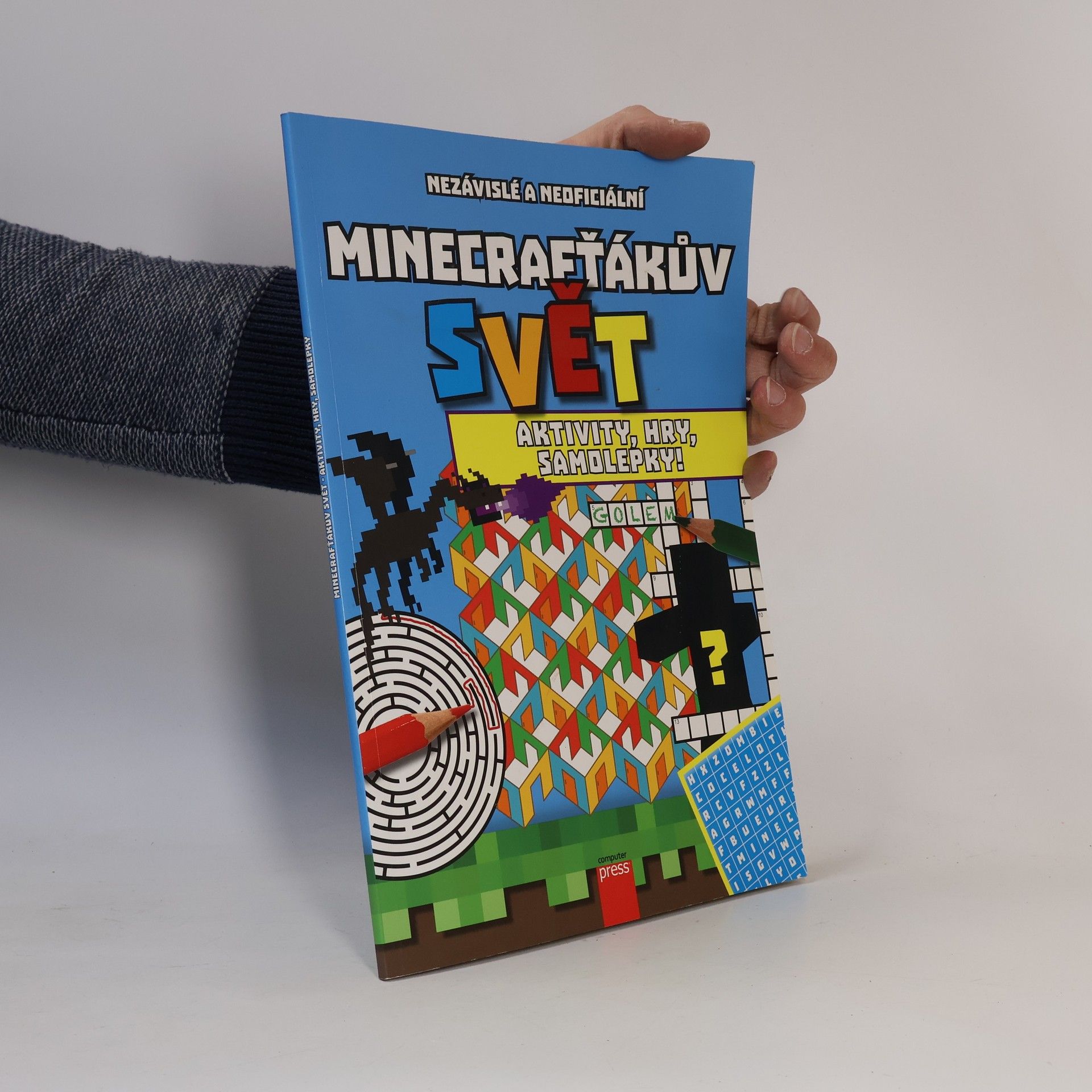 Roman Bureš Minecrafťákův svět: Aktivity, hry, samolepky
