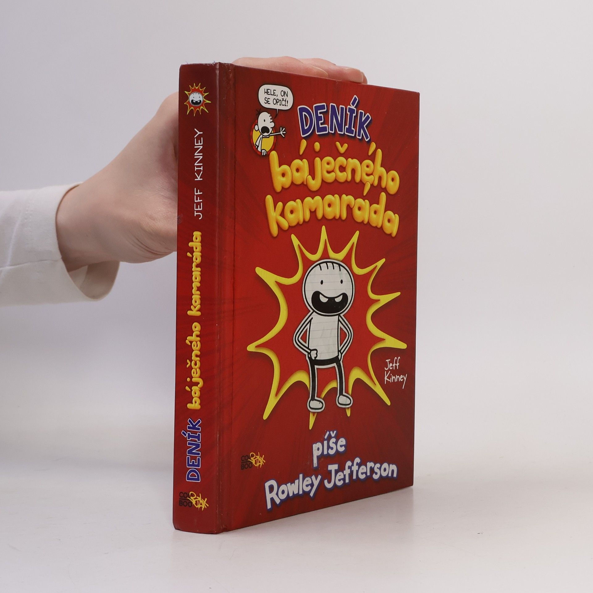 Jeff Kinney Deník báječného kamaráda. Píše Rowley Jefferson
