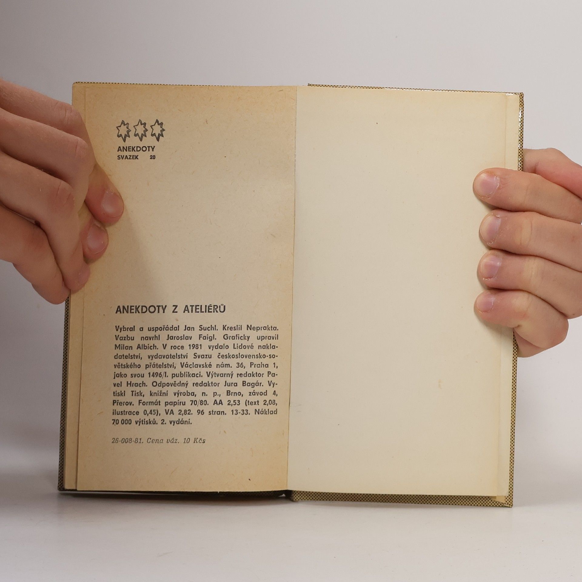 Autorenkollektiv Anekdoty z ateliérů 20