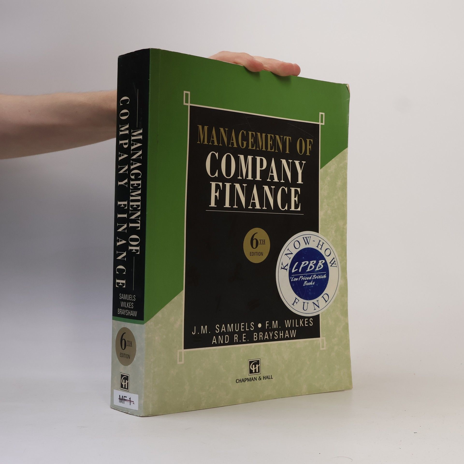 J. M. Samuels Management of Company Finance