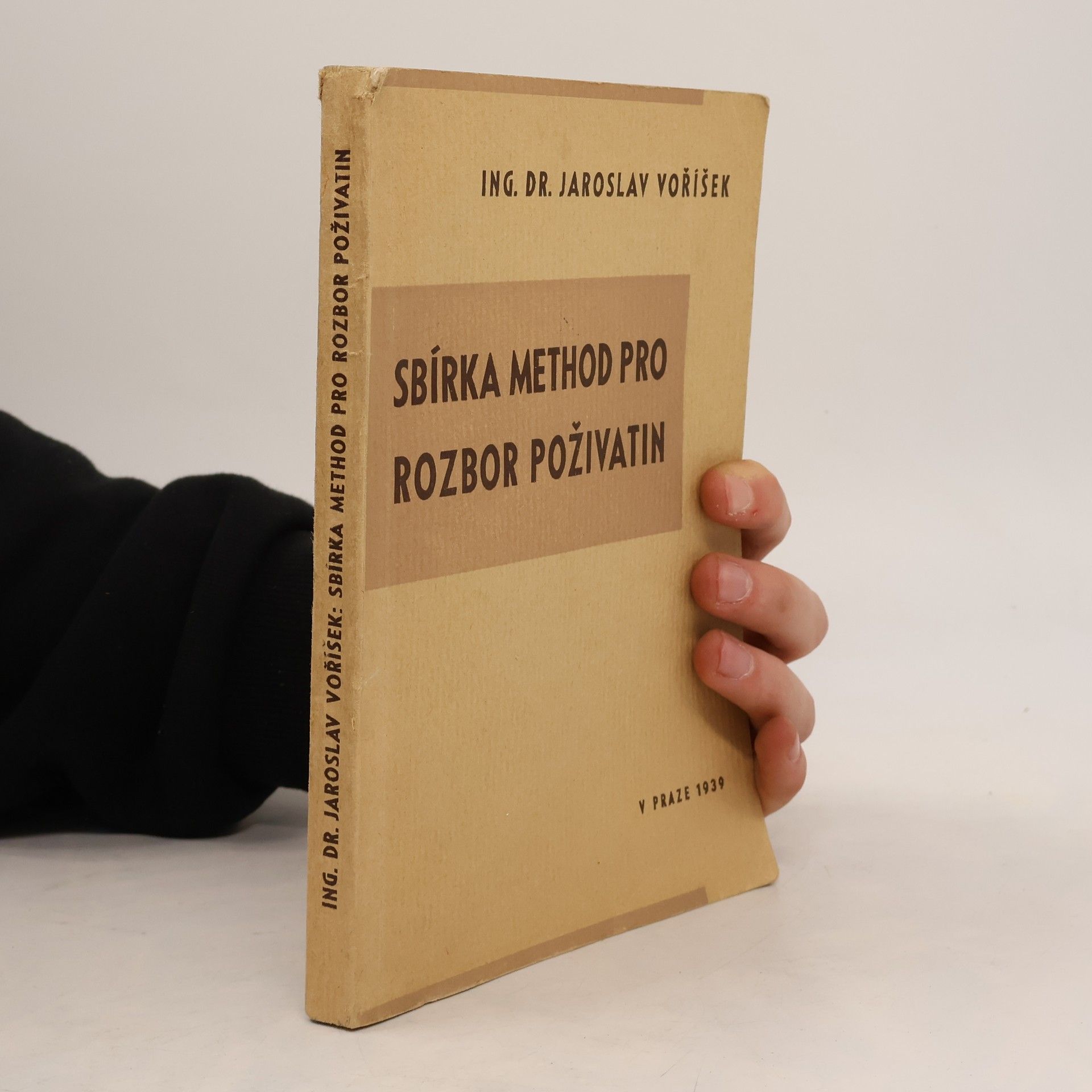 Jaroslav Voříšek Sbírka method pro rozbor poživatin