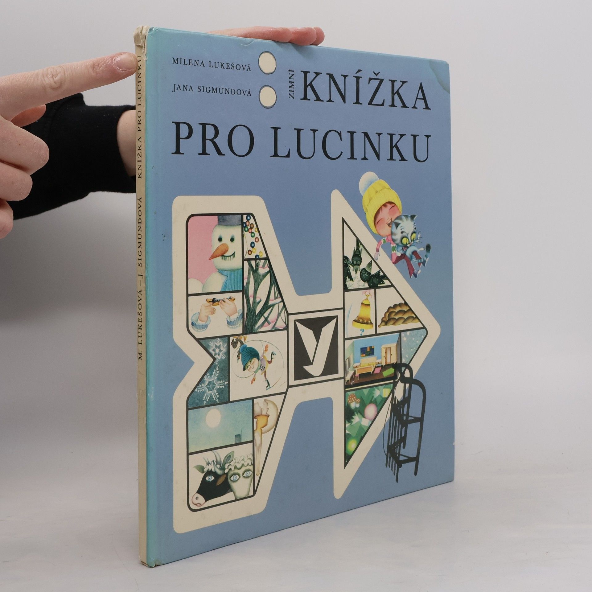 Jana Sigmundová Zimní knížka pro Lucinku