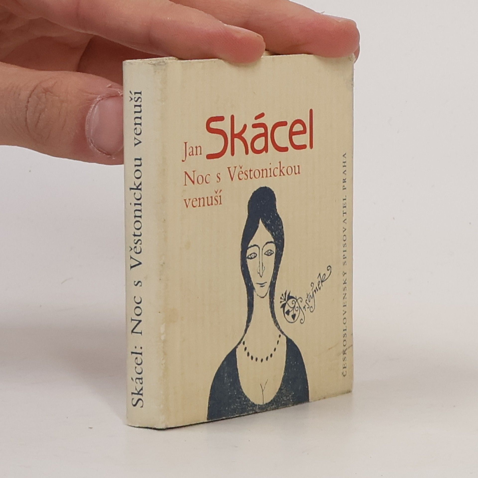 Jan Skácel Noc s Věstonickou venuší