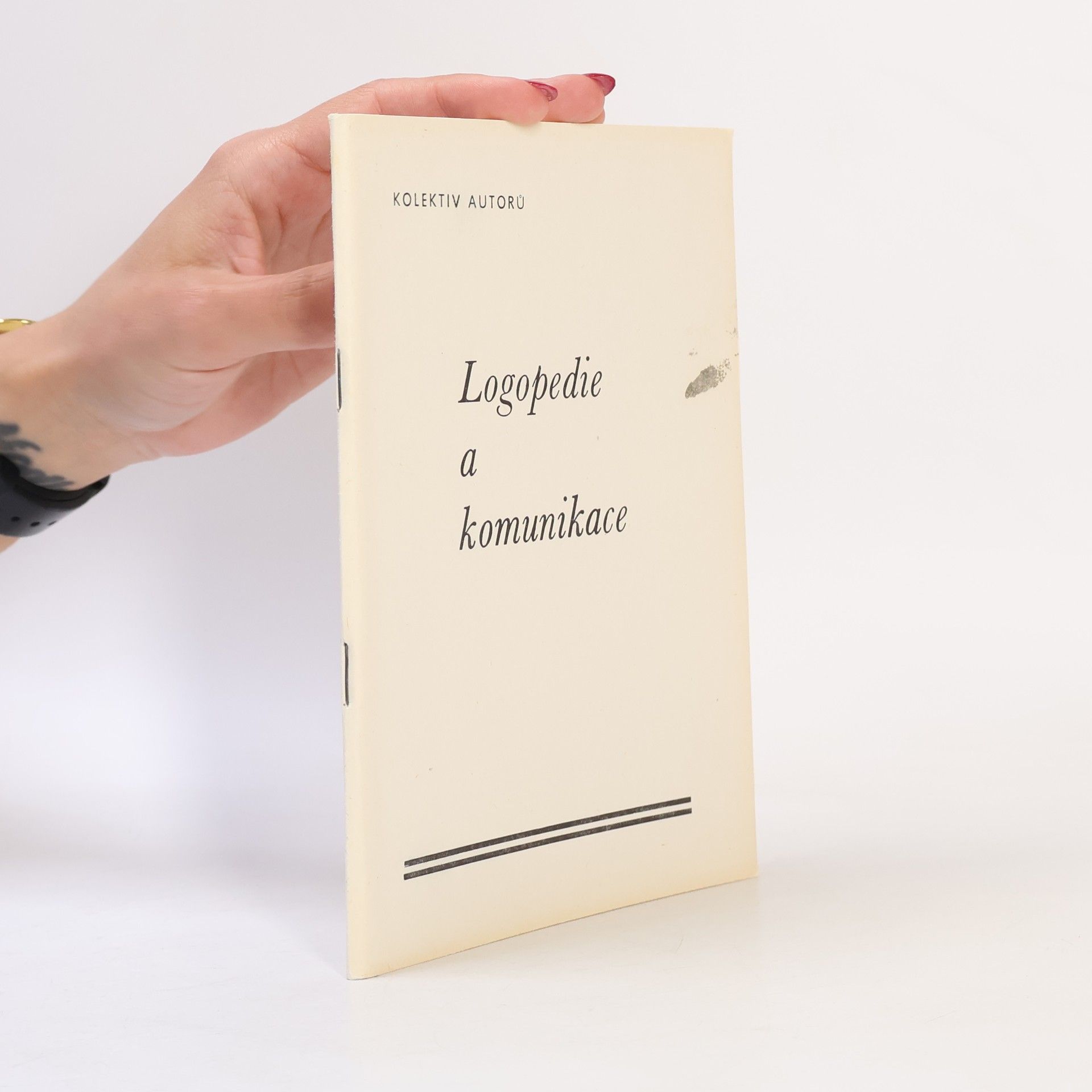 Various authors Logopedie a komunikace