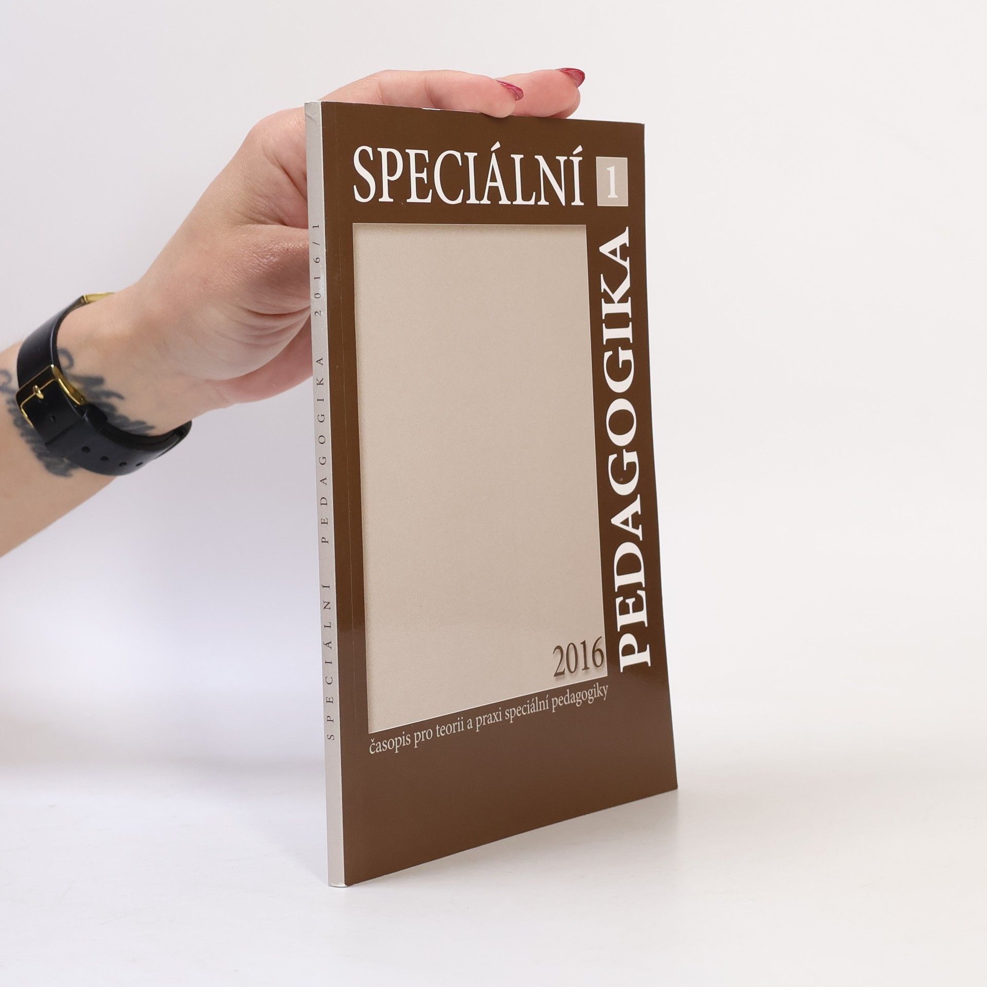 Autores varios Speciální pedagogika 1/2016