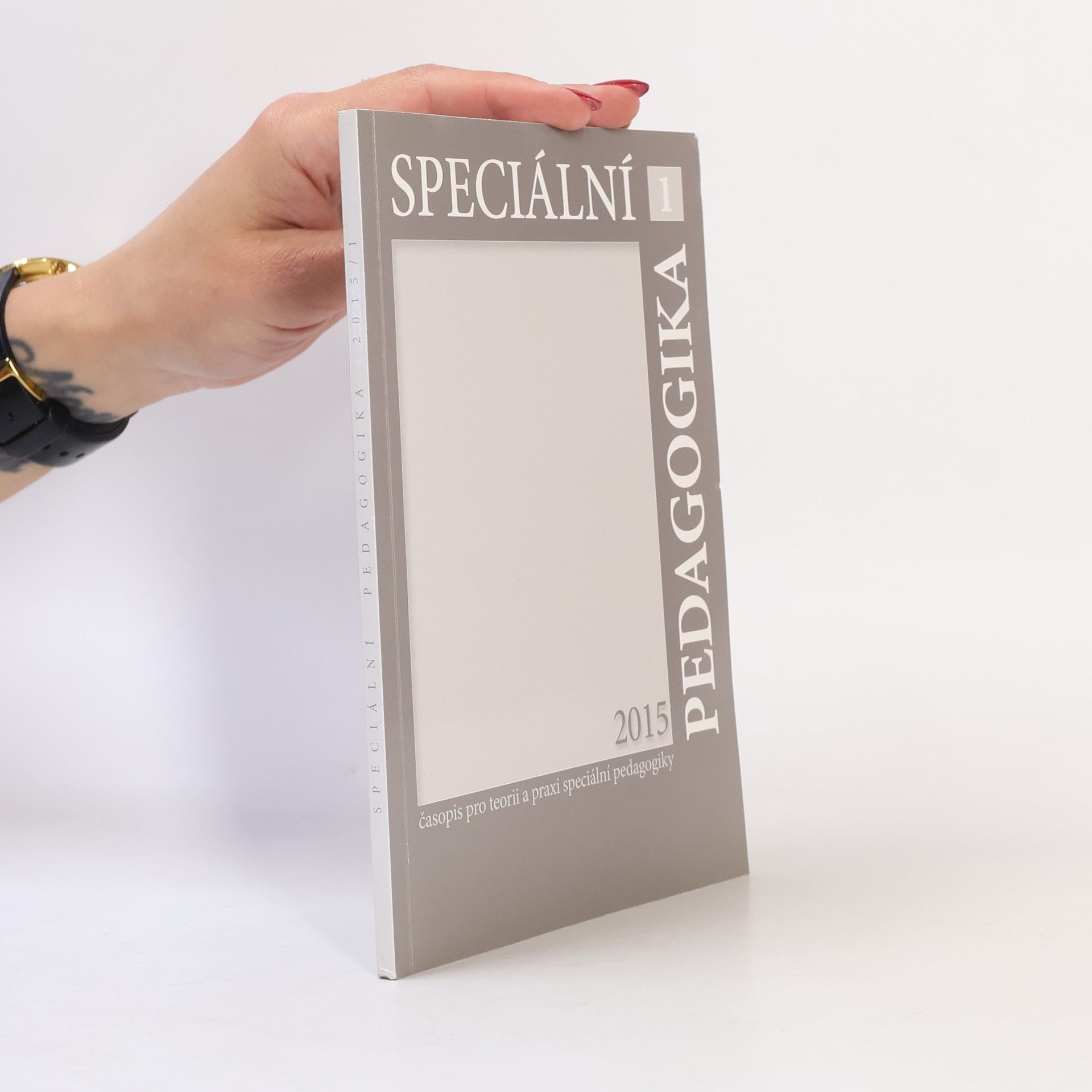 Autores varios Speciální pedagogika: časopis pro teorii a praxi speciální pedagogiky, 2015/1