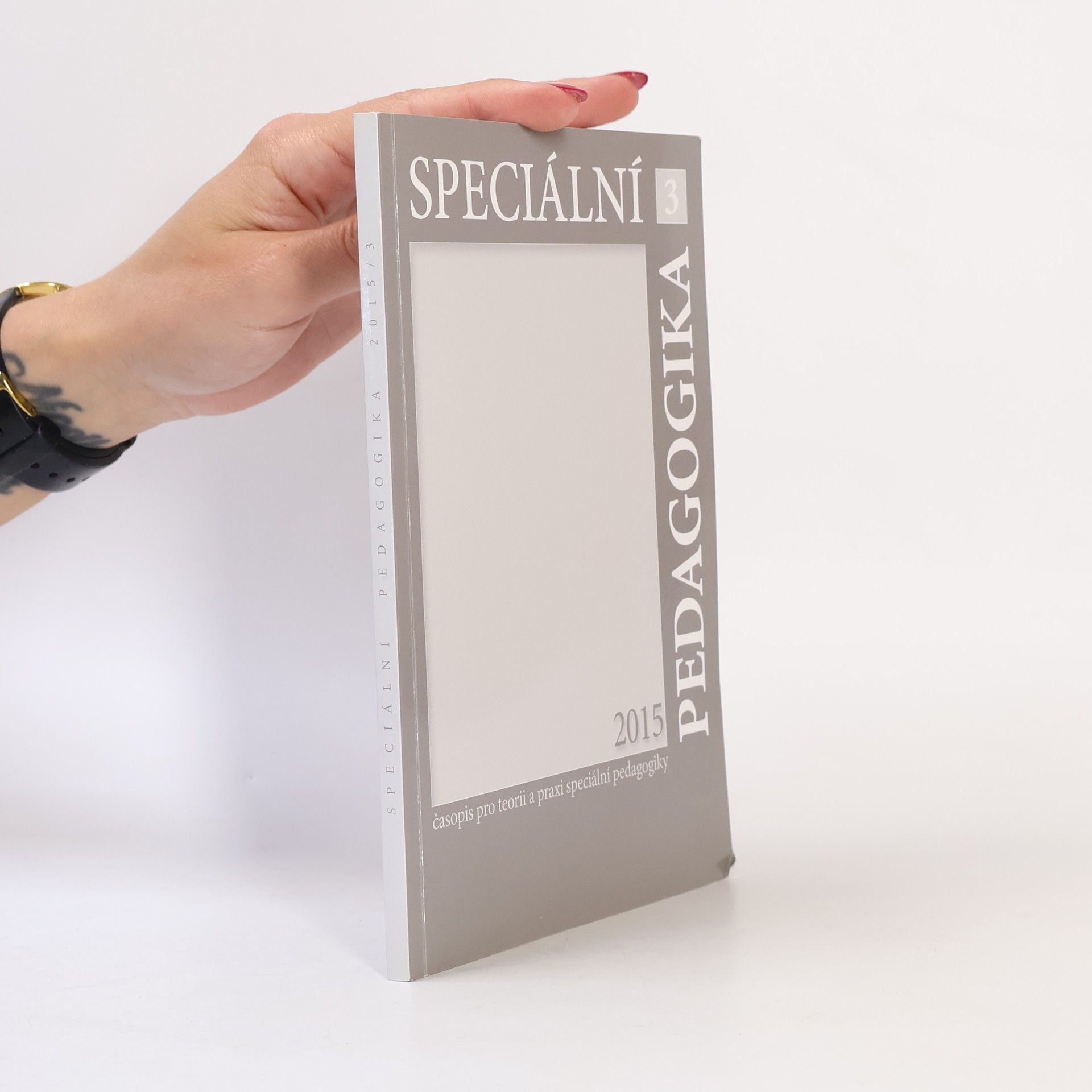 Kolektiv autorů Speciální pedagogika 3/2015