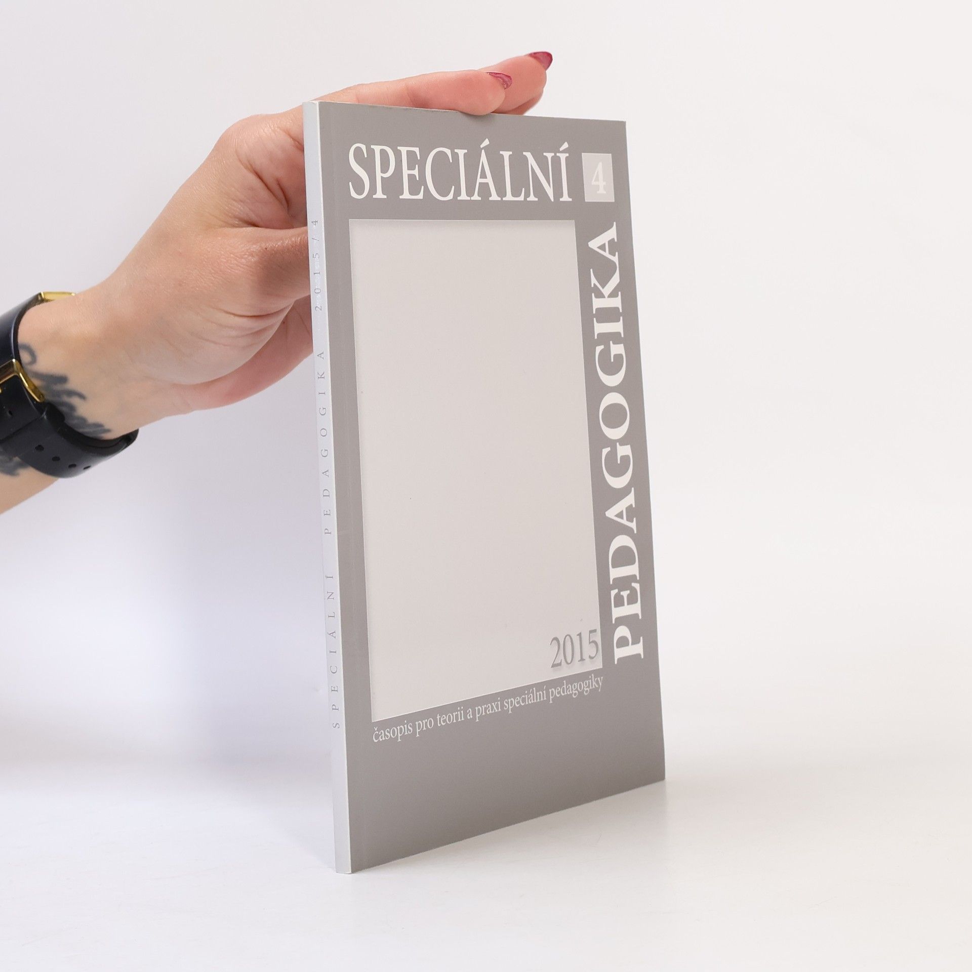 Kolektiv autorů Speciální pedagogika 4/2015