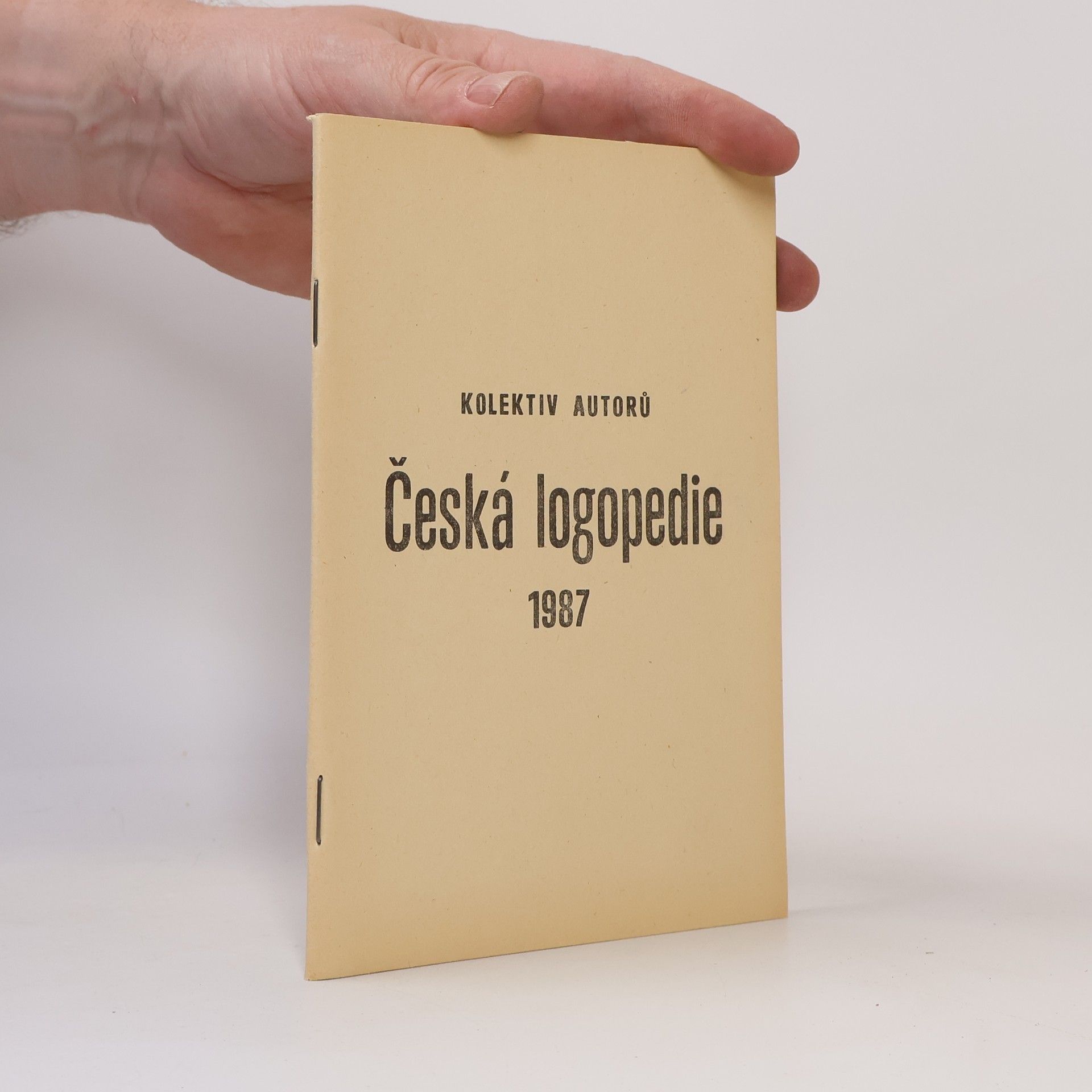 Various authors Česká logopedie