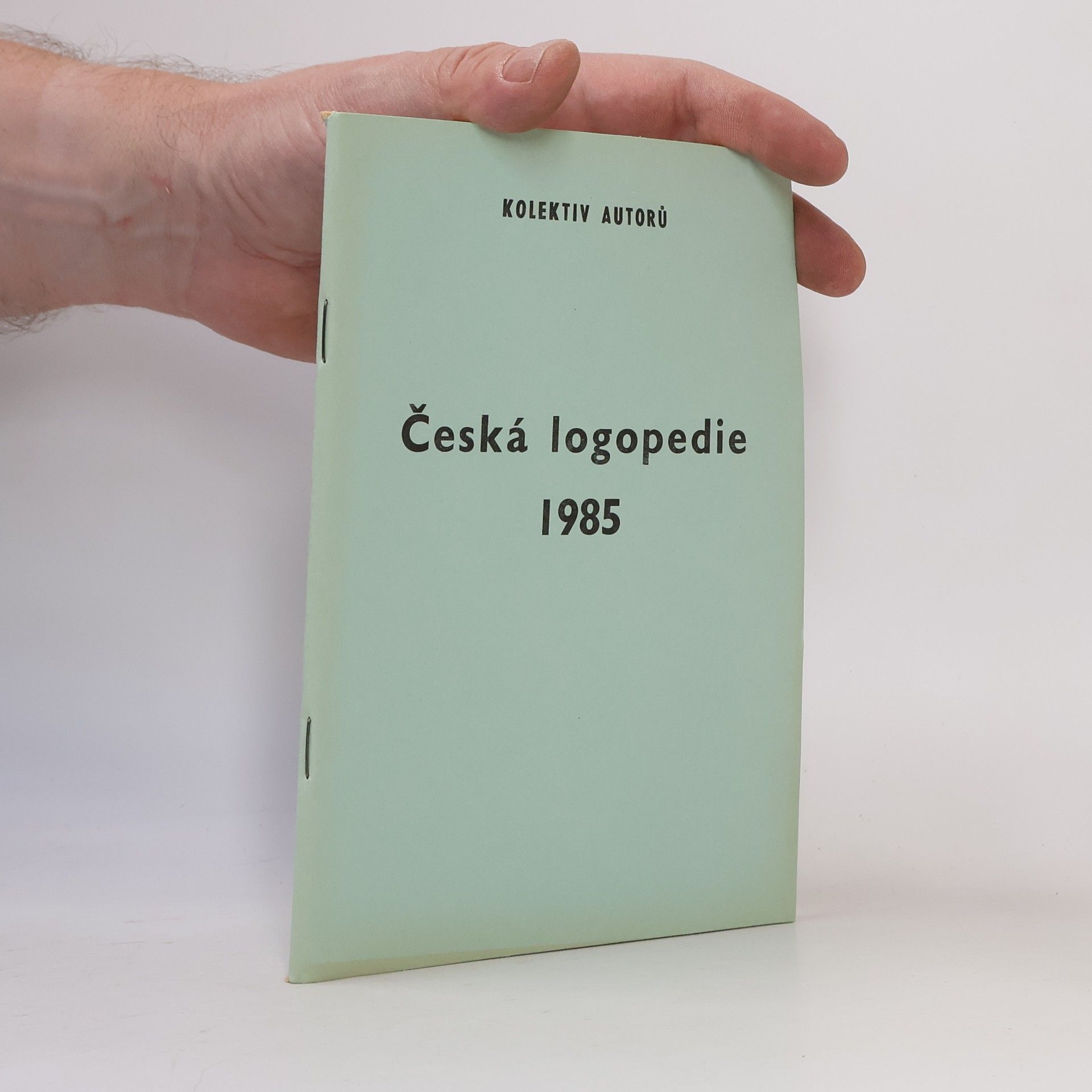 Various authors Česká logopedie 1985