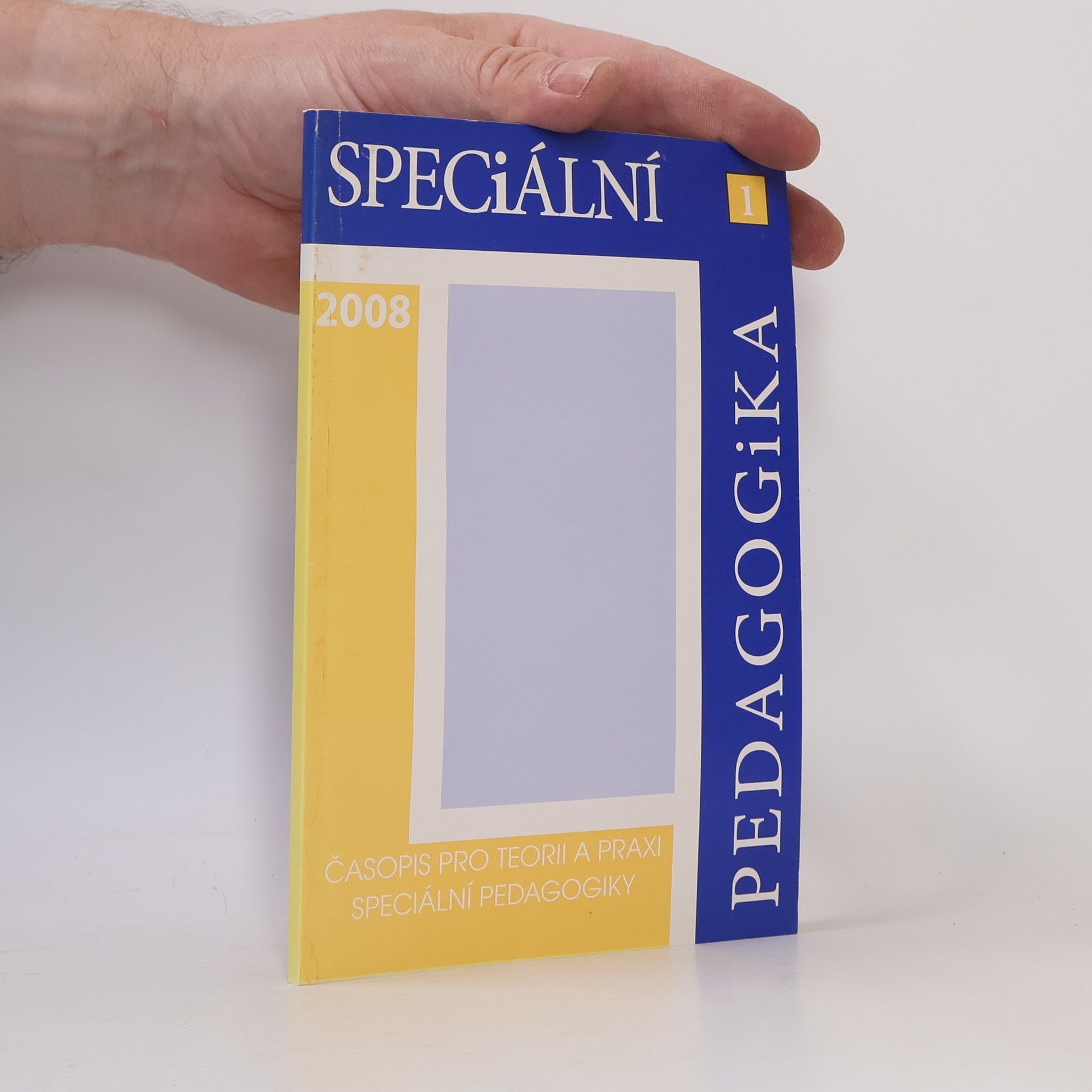 Kolektív autorov Speciální pedagogika 1/2008