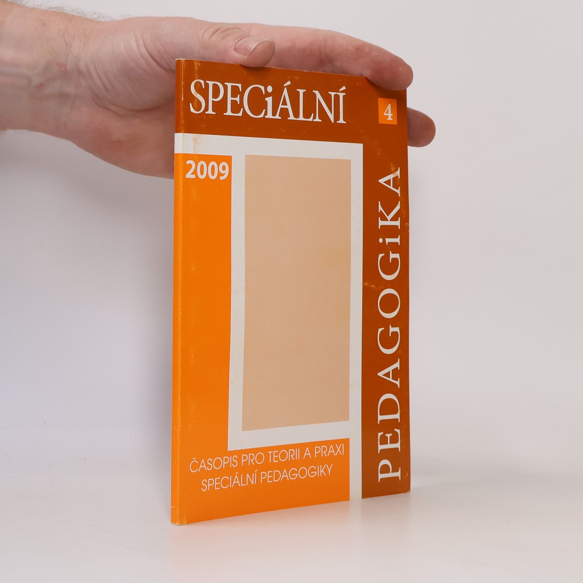 Kolektiv autorů Speciální pedagogika 4/2009