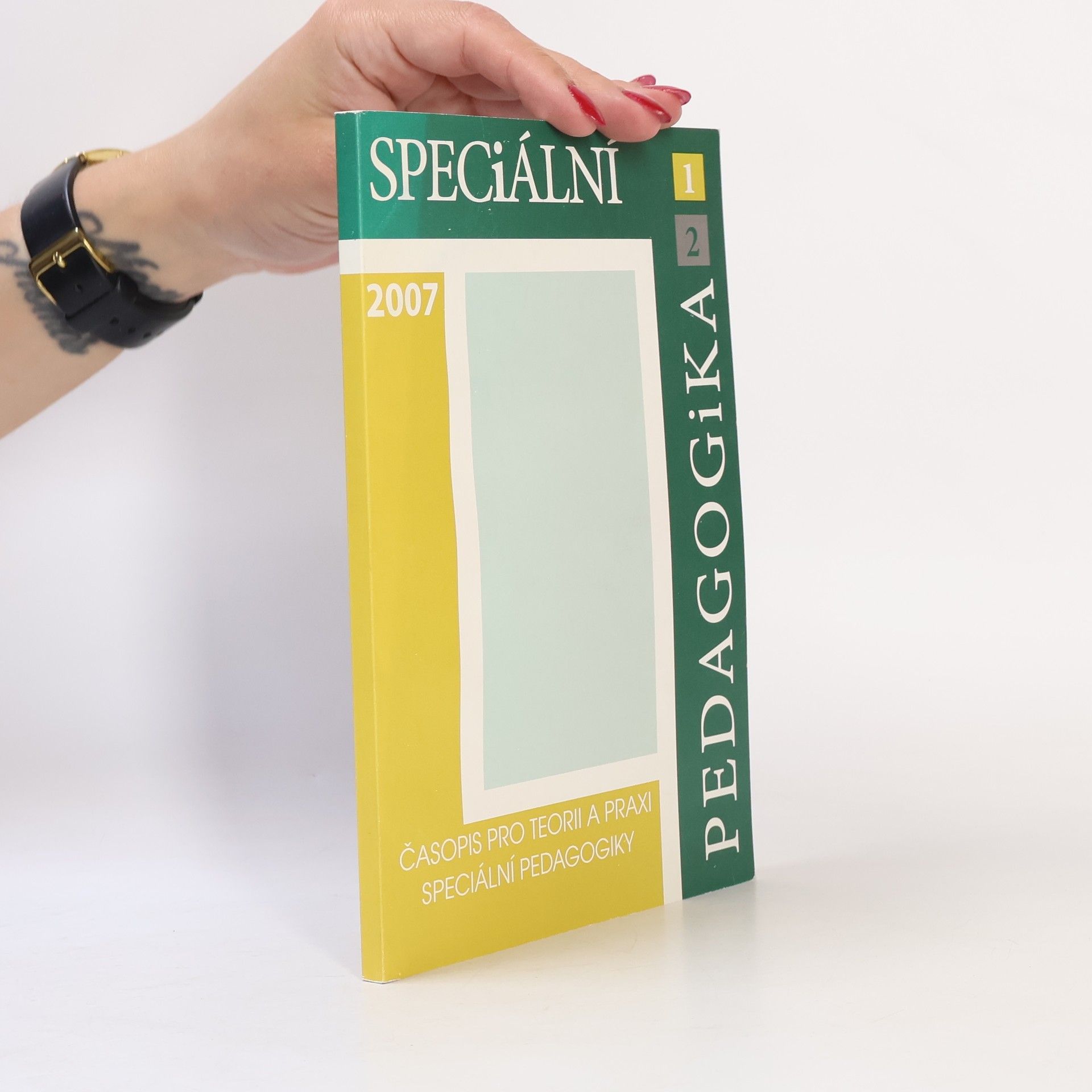 Autores varios Speciální pedagogika 1-2/2007